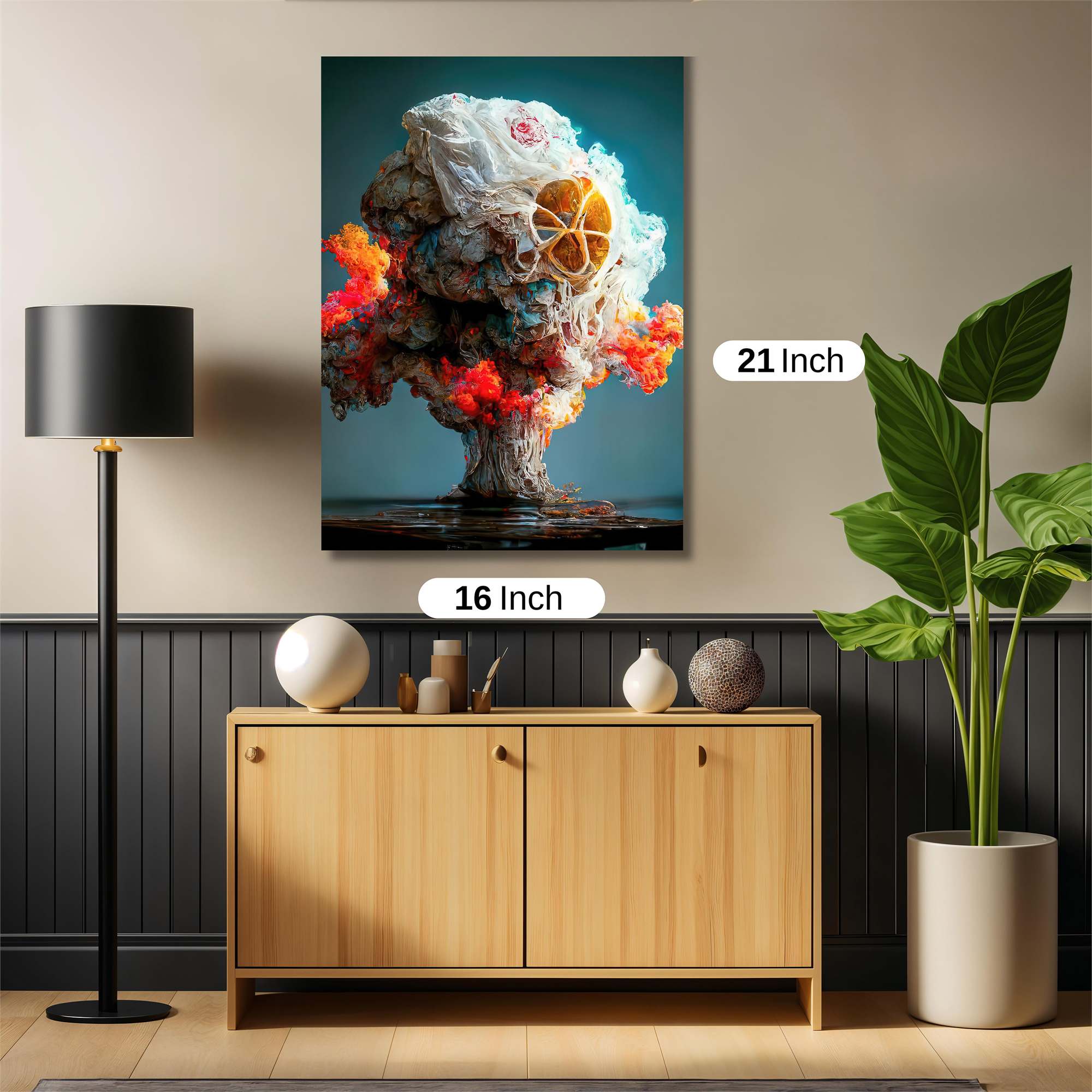 Pollution Apocalypse Safe Wall Magnetic / M
