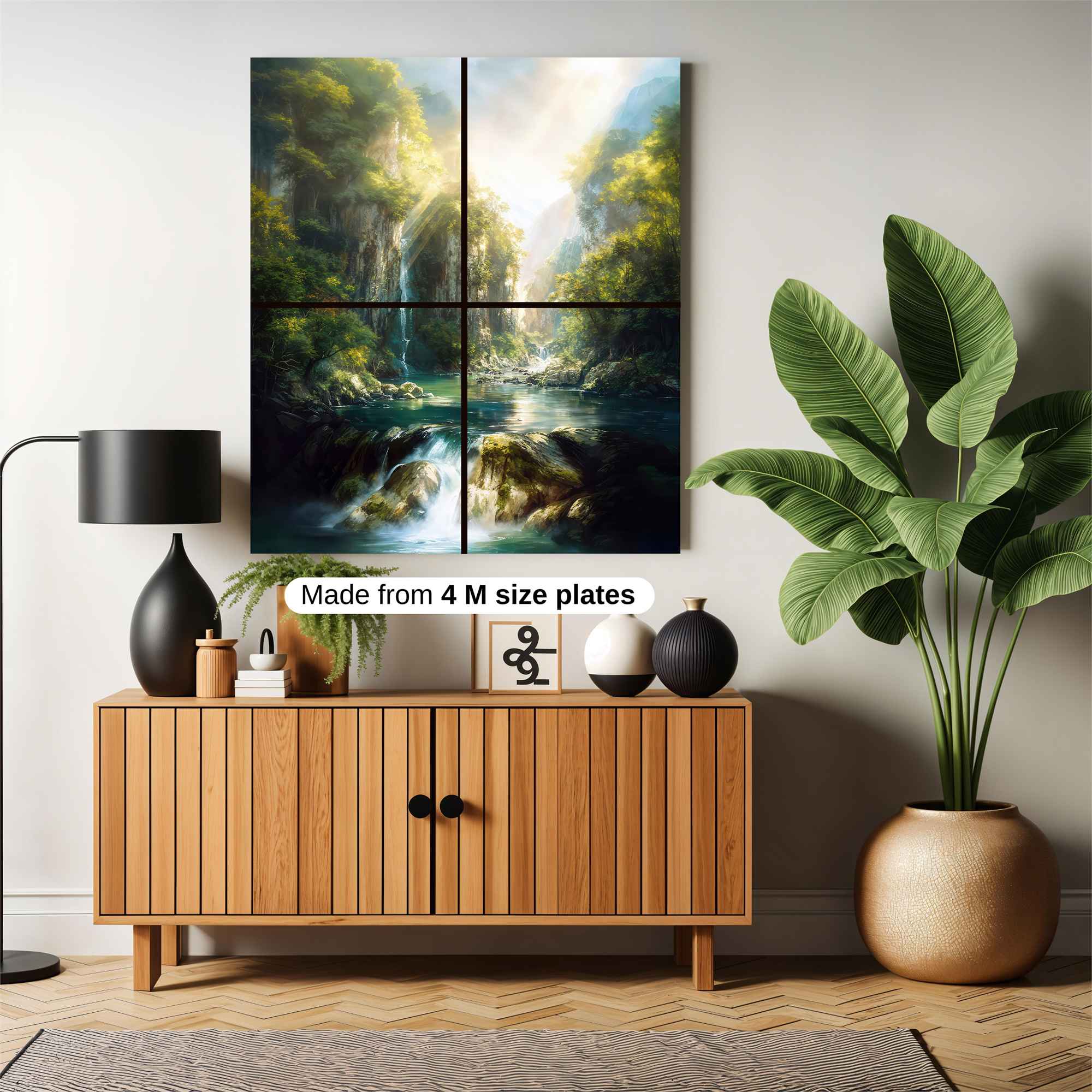 Jungle Serenity Safe Wall Magnetic / M