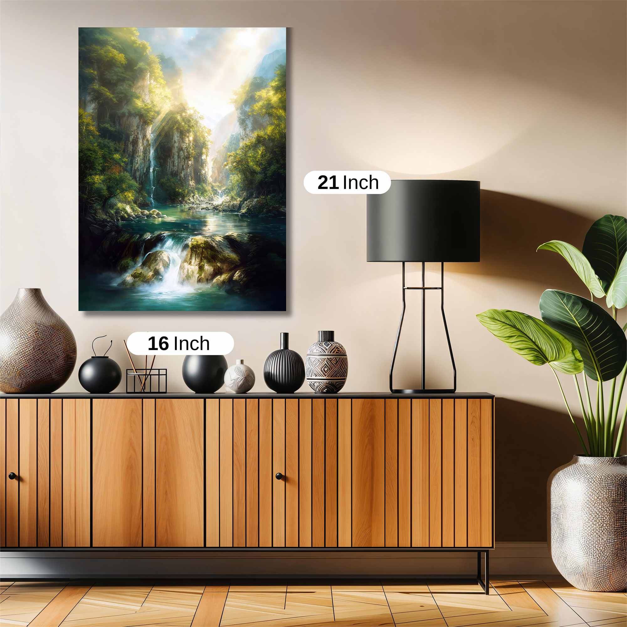 Jungle Serenity Safe Wall Magnetic / M