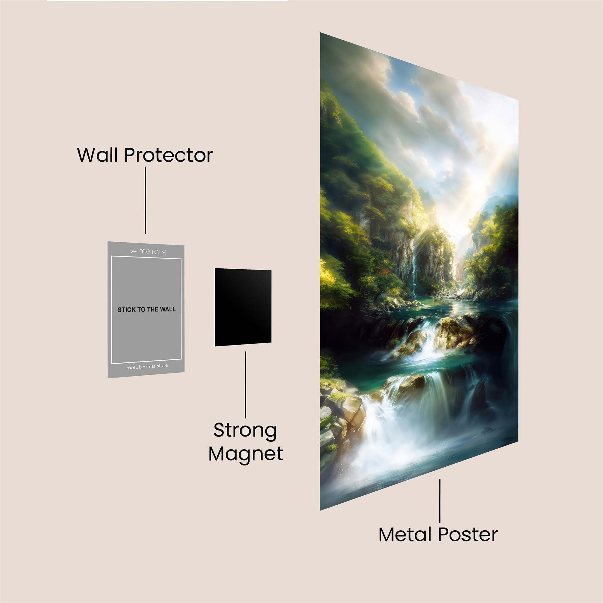 Eden's Radiance Safe Wall Magnetic / M