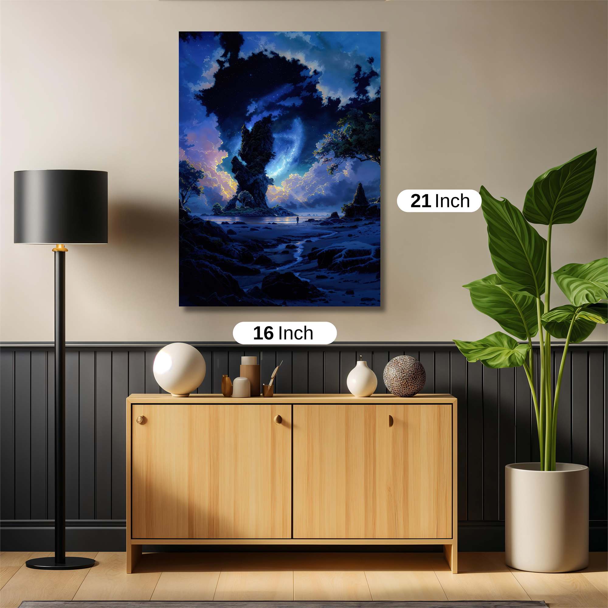 Moonlit Enigma Safe Wall Magnetic / M