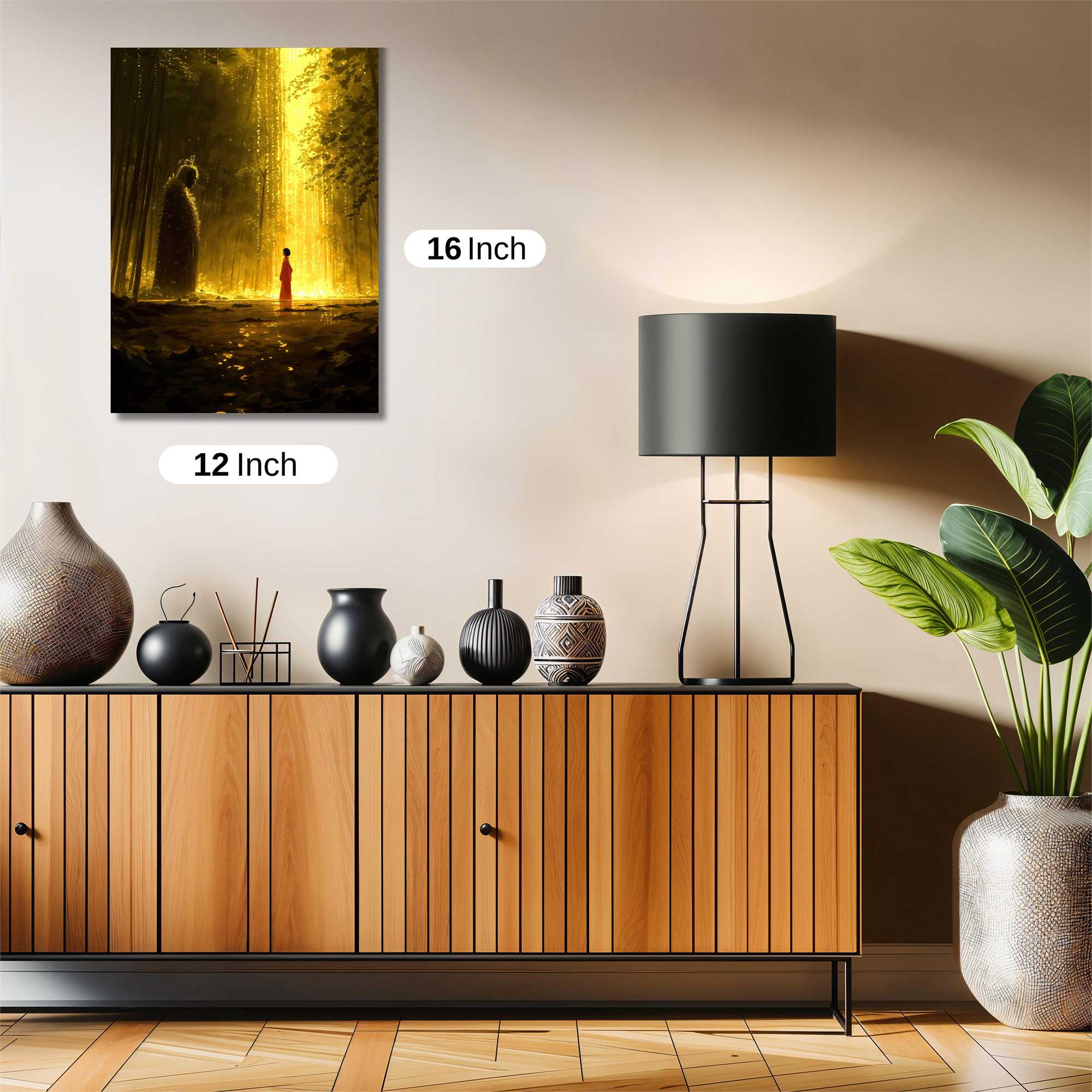 Buddha Serene Safe Wall Magnetic / M