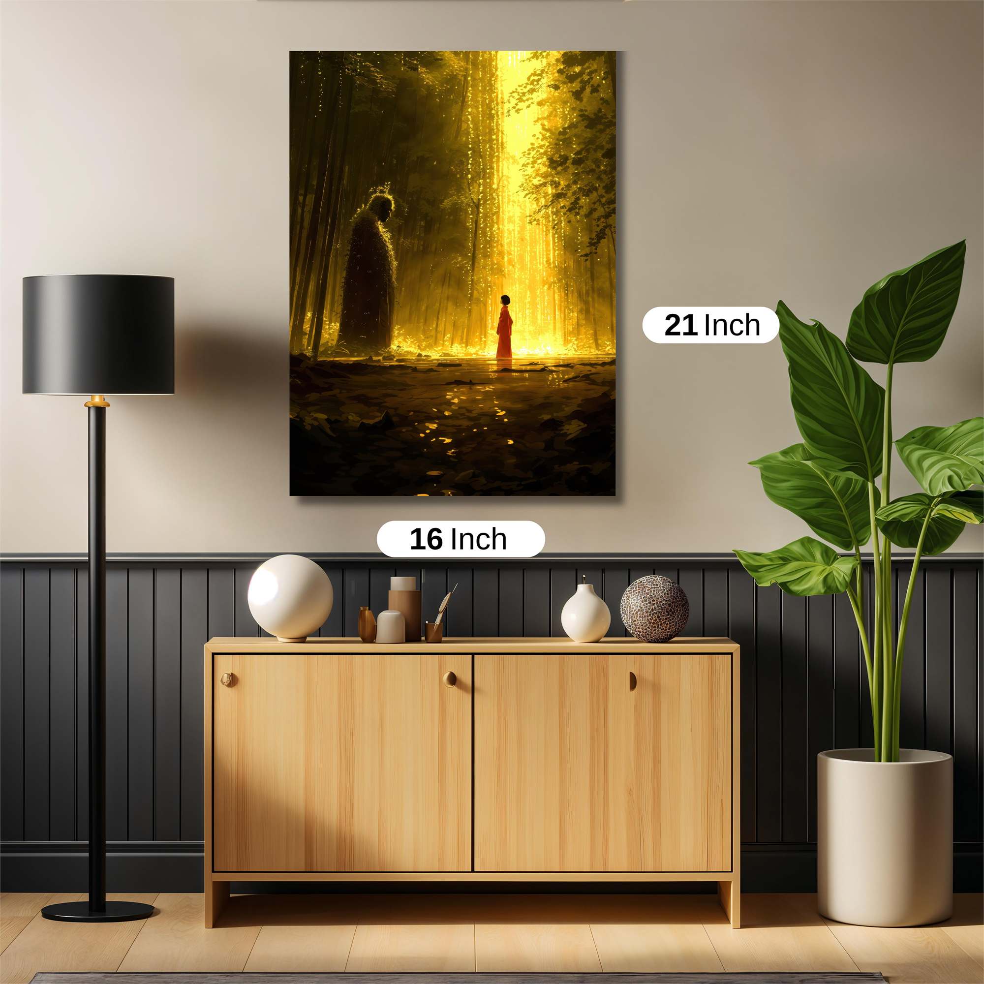 Buddha Serene Safe Wall Magnetic / M