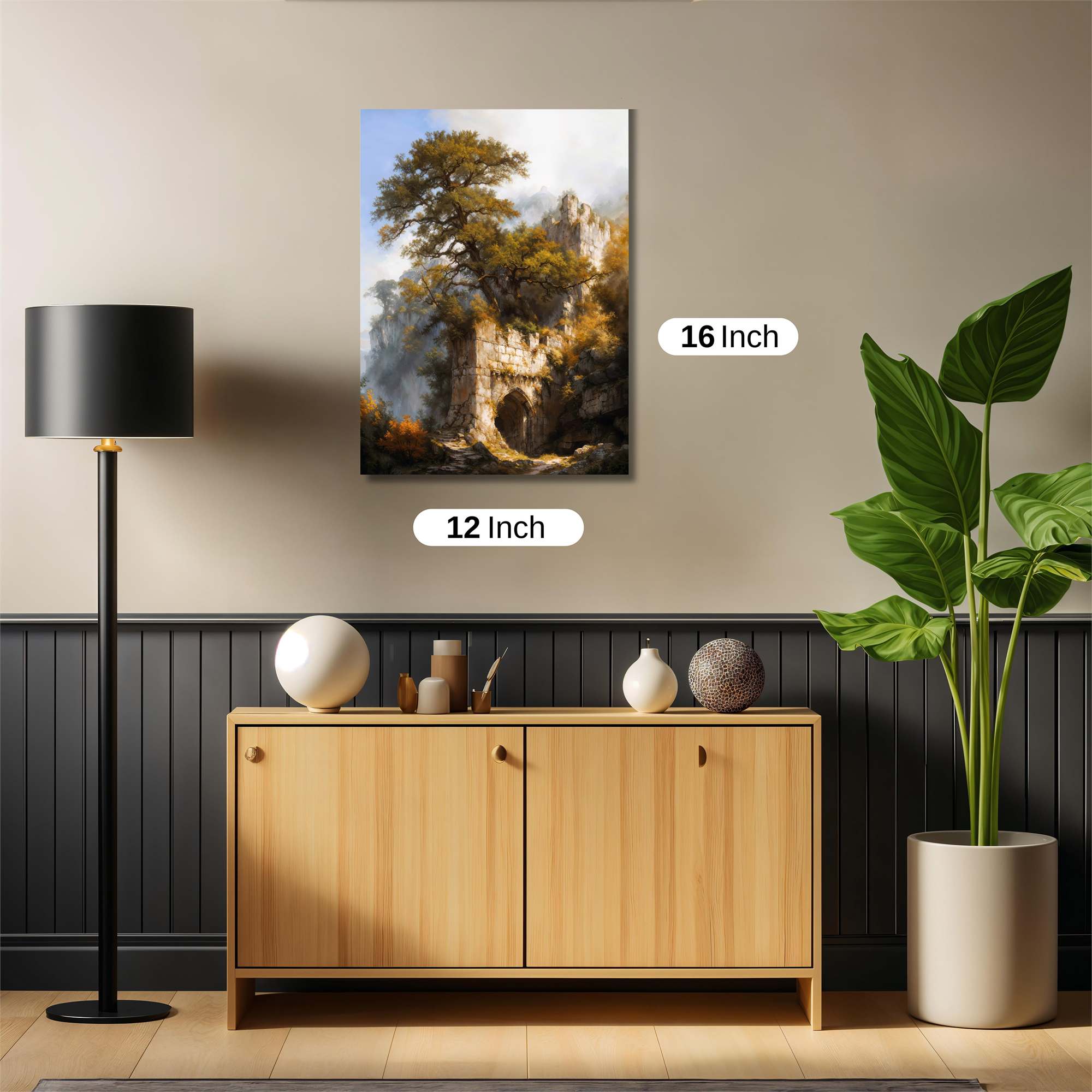 Ancient Serenity Safe Wall Magnetic / M