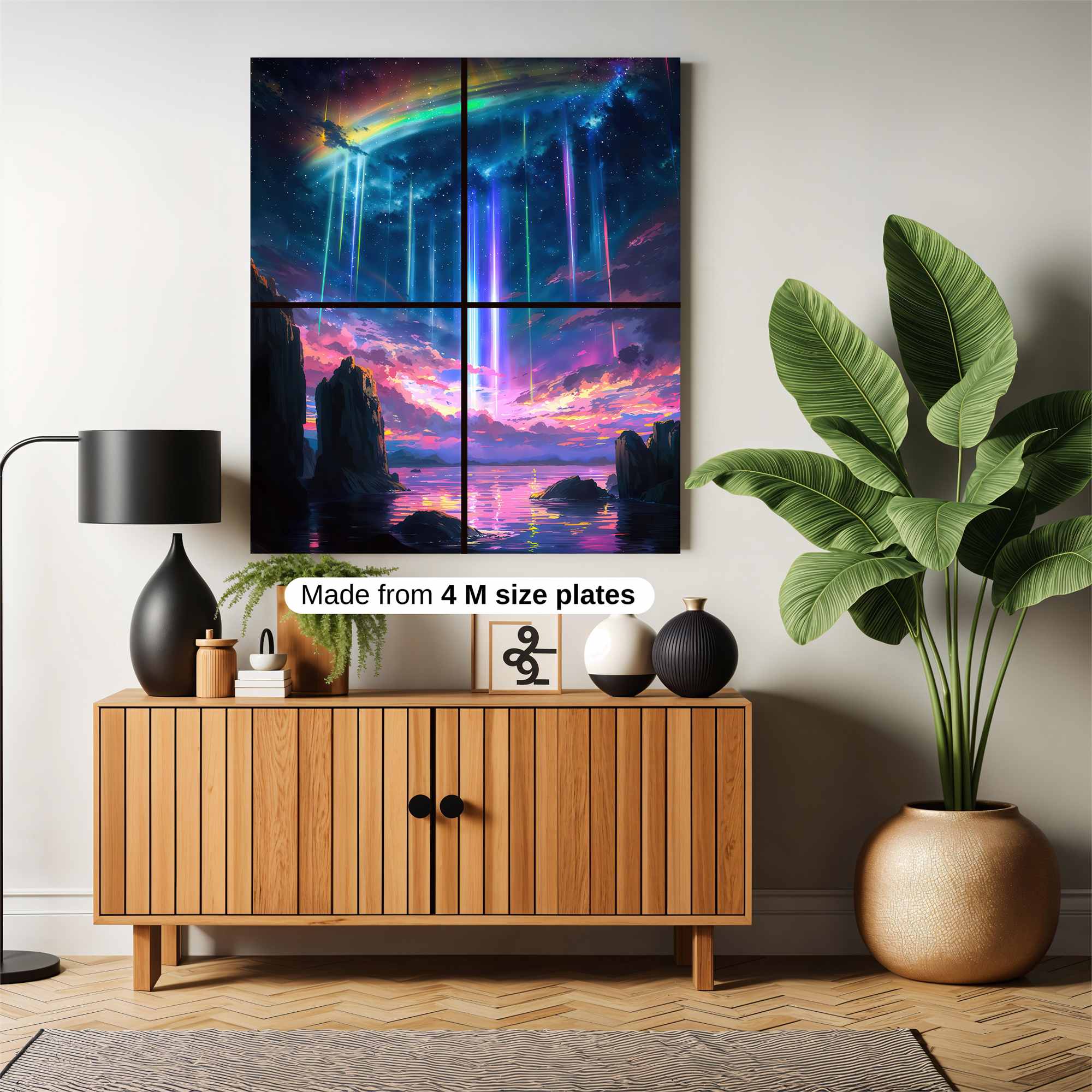 Aurora Dreamscape Safe Wall Magnetic / M