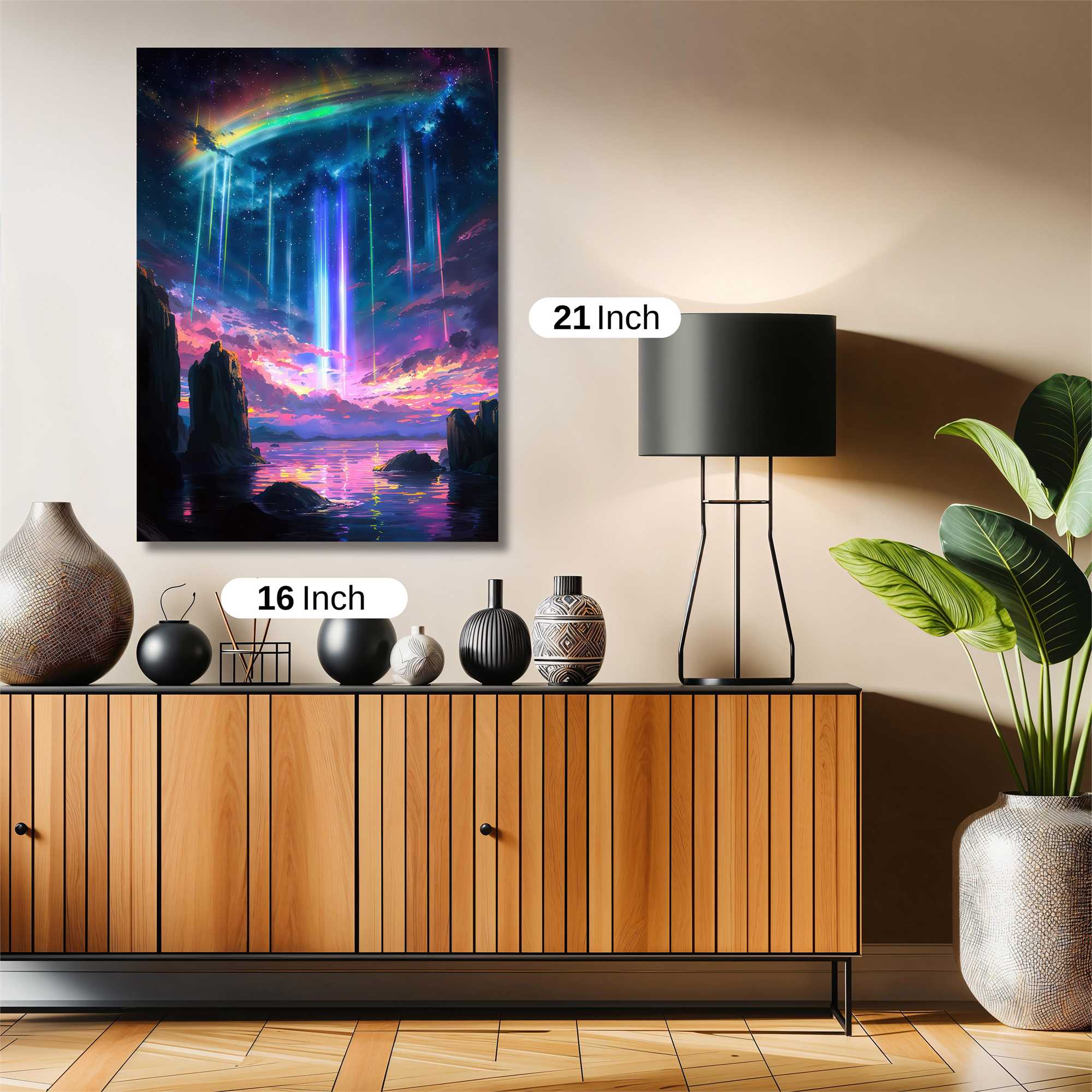 Aurora Dreamscape Safe Wall Magnetic / M