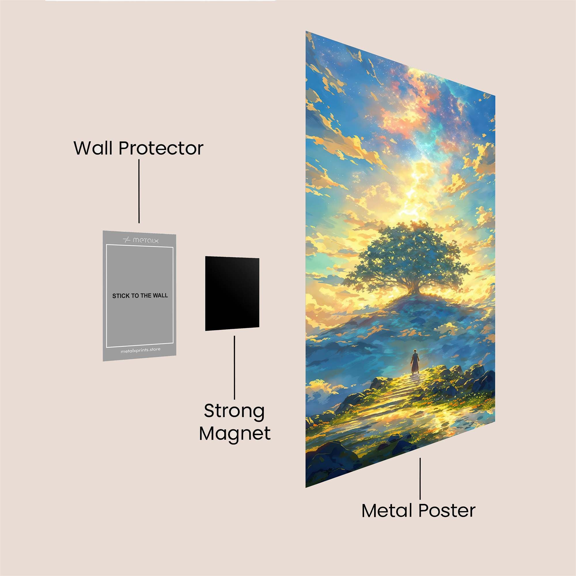 Tree Radiance Safe Wall Magnetic / M