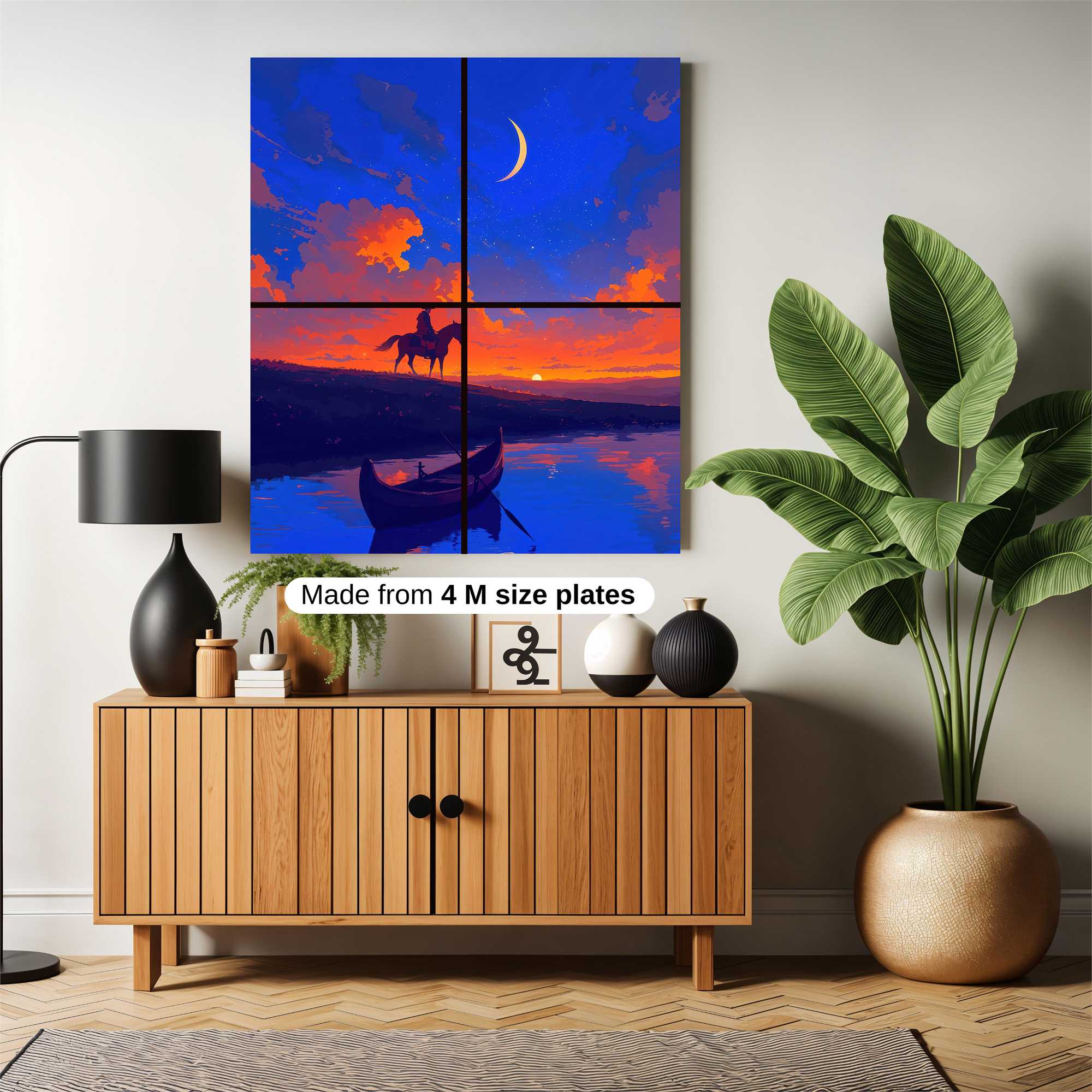 Cowboy Serenity Safe Wall Magnetic / M