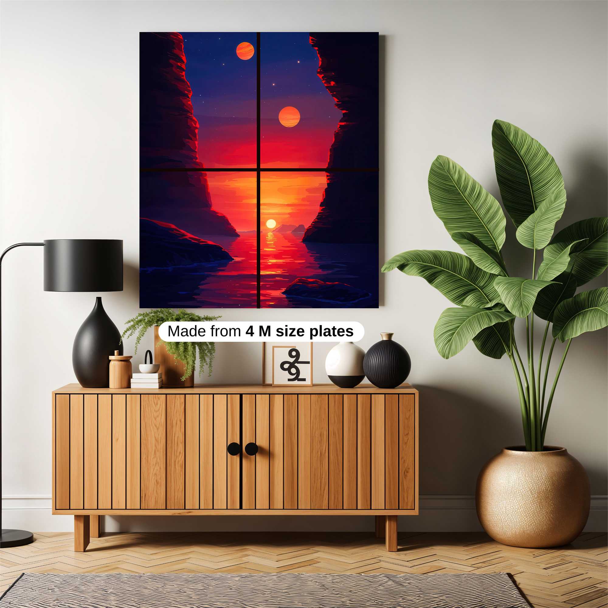 Cosmic Serenity Safe Wall Magnetic / M