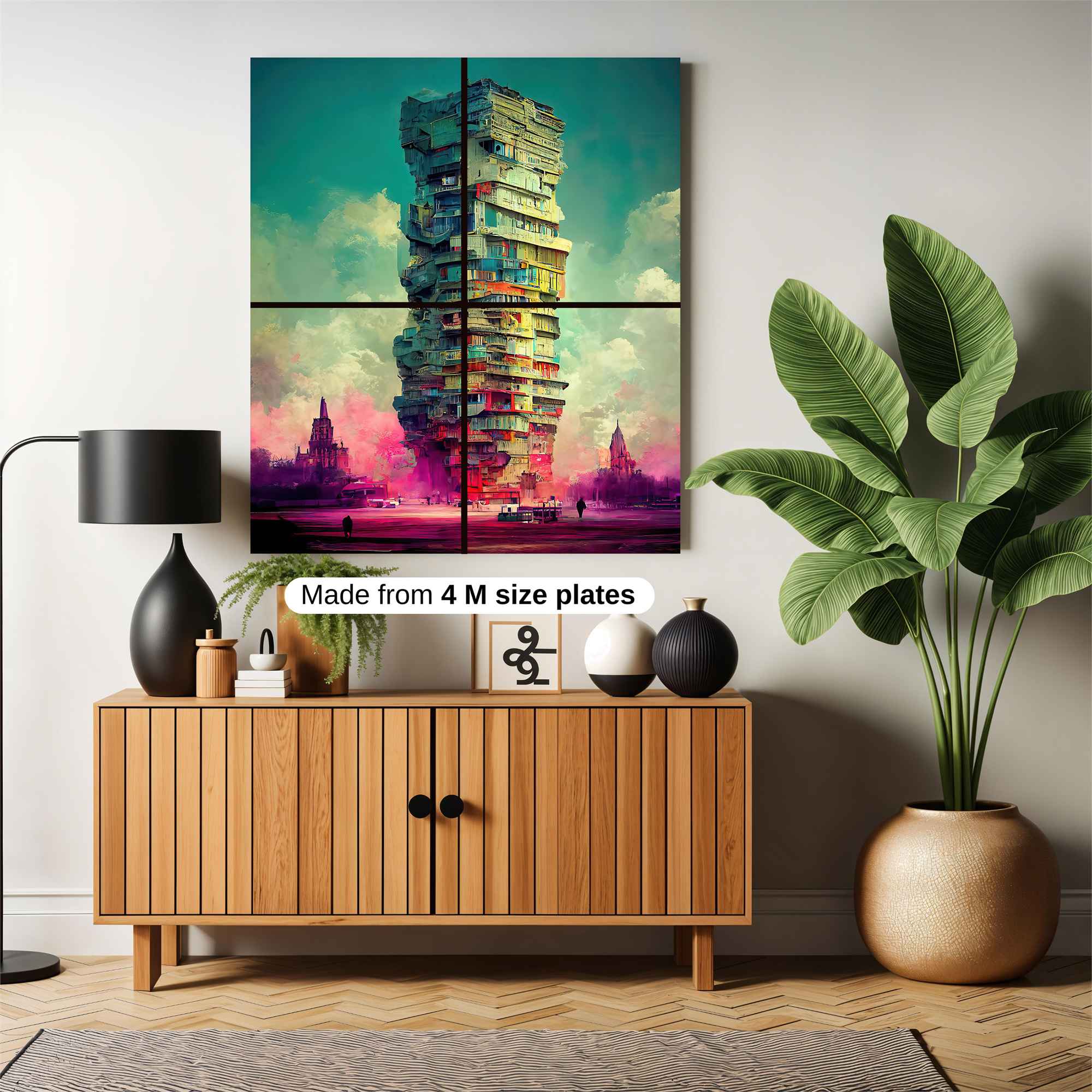 Tower Whimsy Safe Wall Magnetic / M