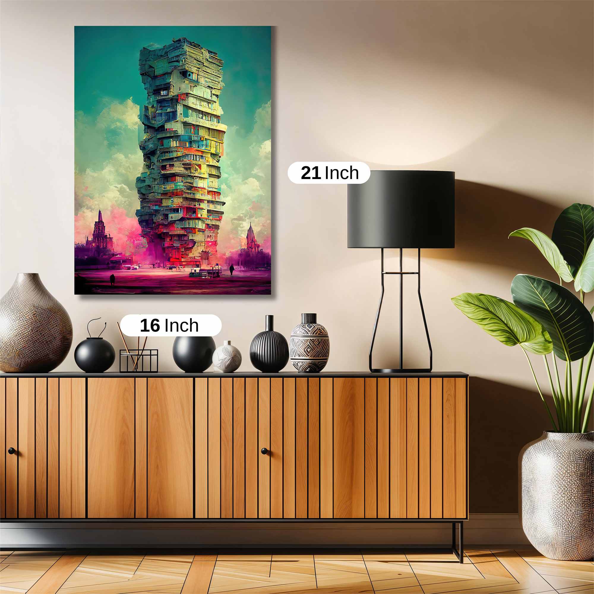 Tower Whimsy Safe Wall Magnetic / M