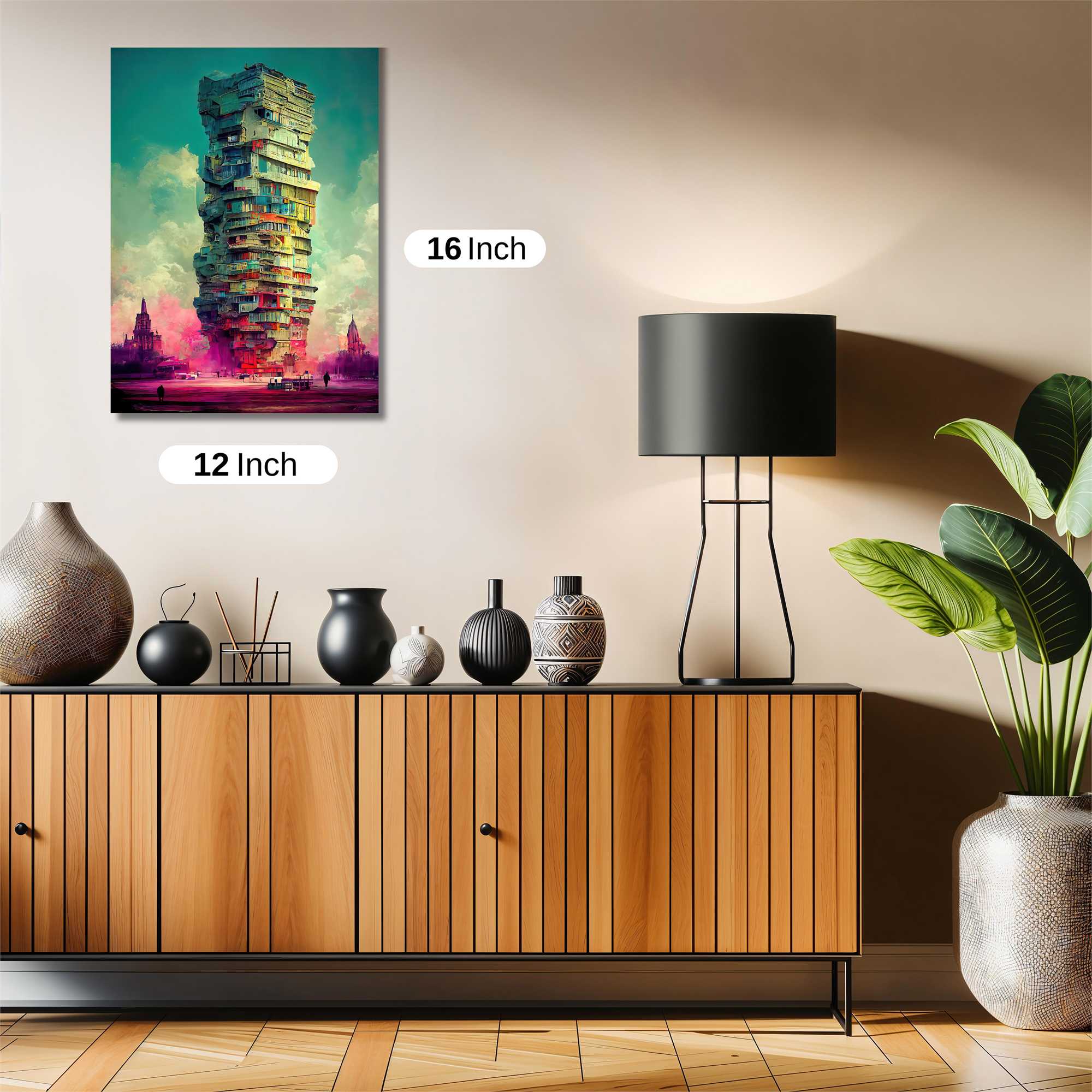 Tower Whimsy Safe Wall Magnetic / M