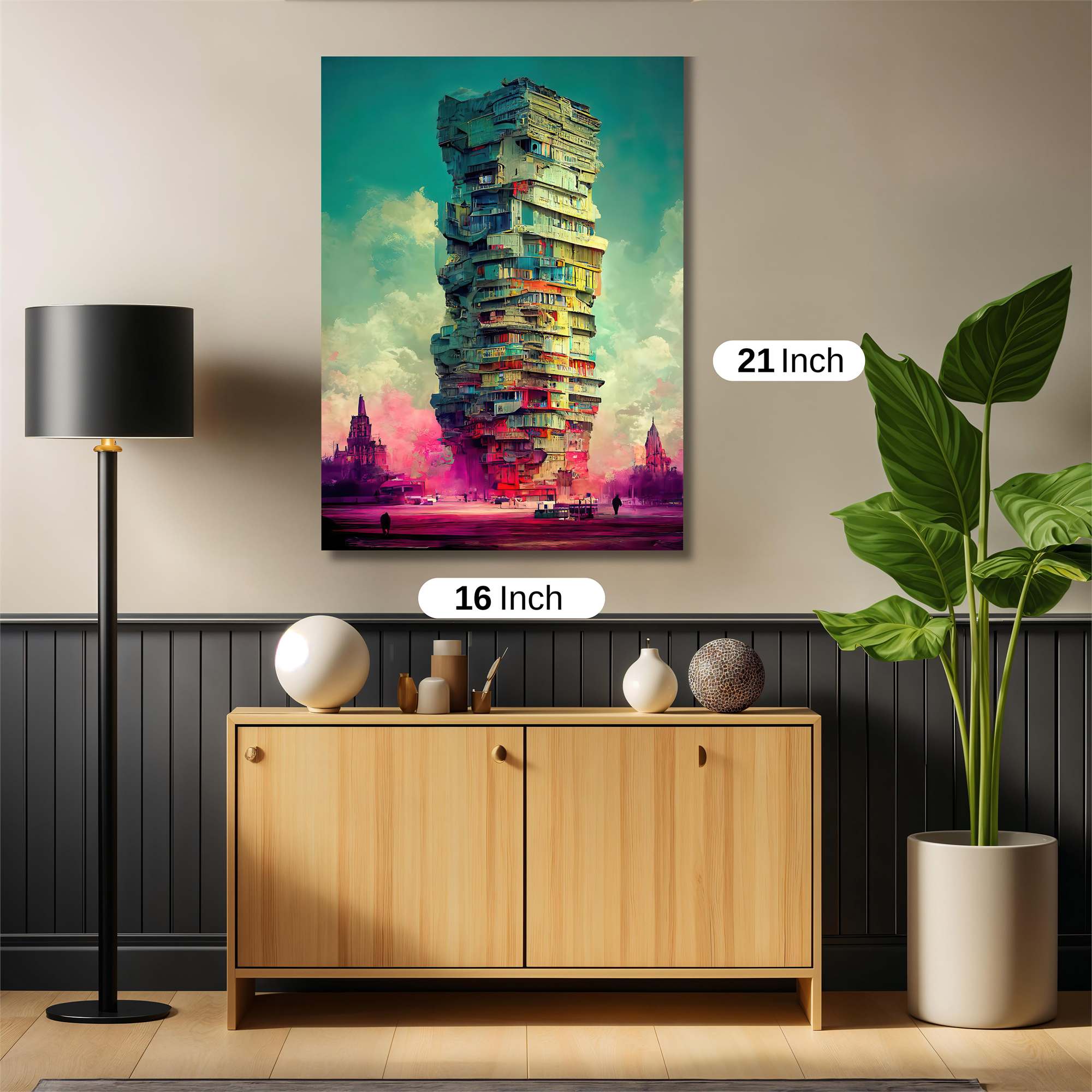 Tower Whimsy Safe Wall Magnetic / M