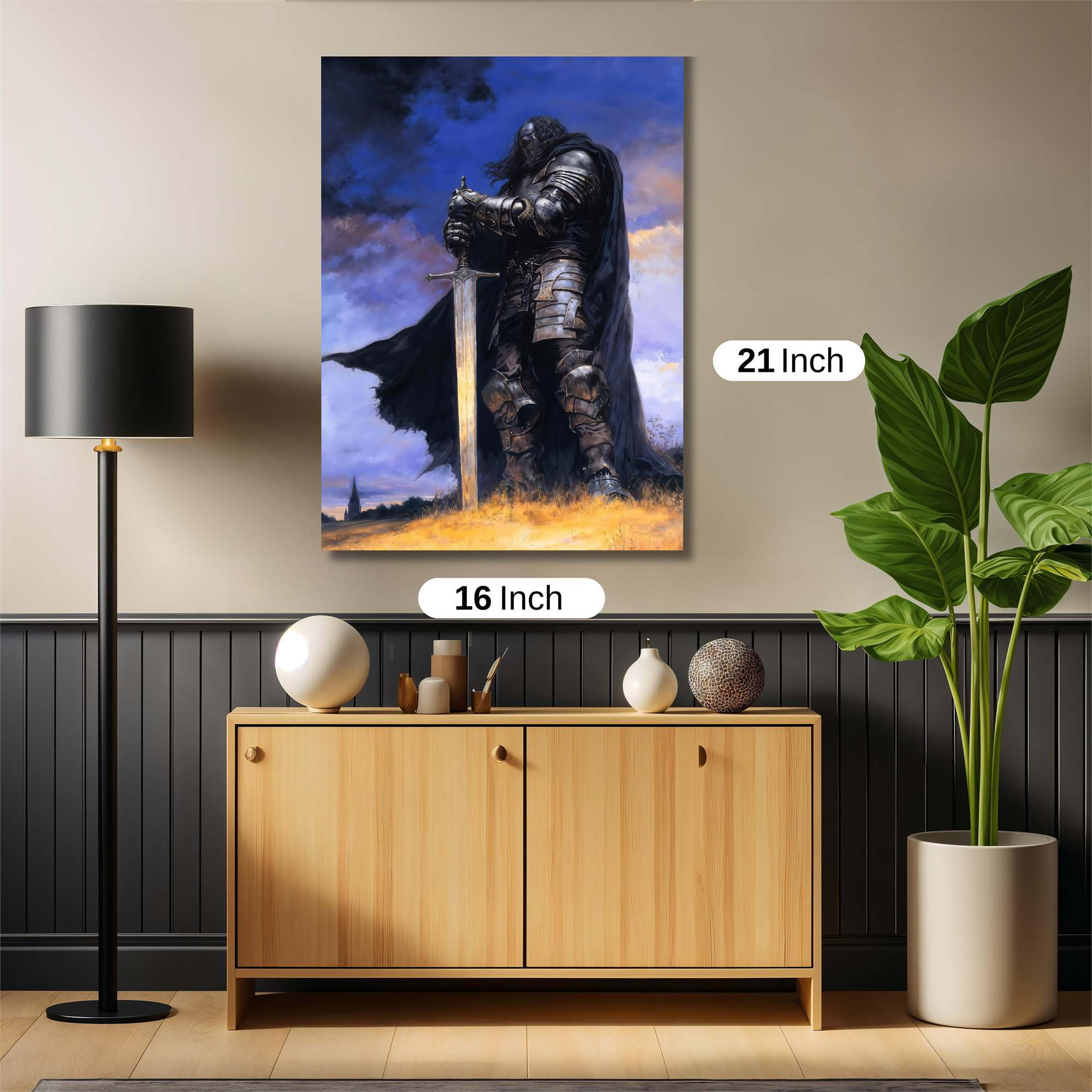 Knight Sombre Safe Wall Magnetic / M