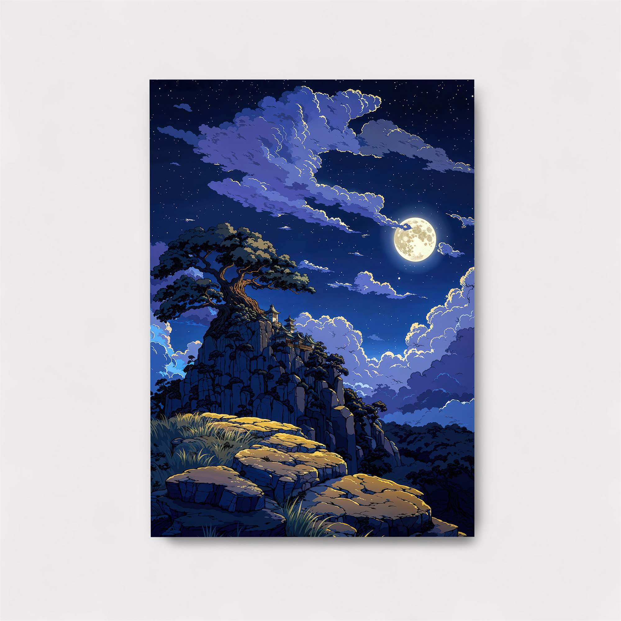 Moonlit Serenity Safe Wall Magnetic / M