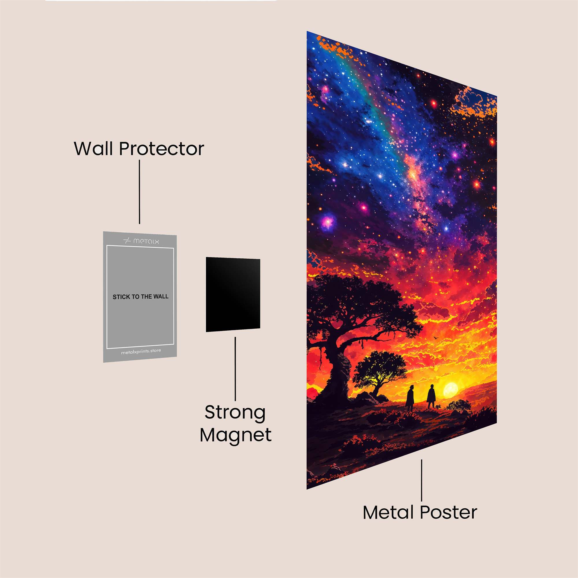 Galactic Serenity Safe Wall Magnetic / M