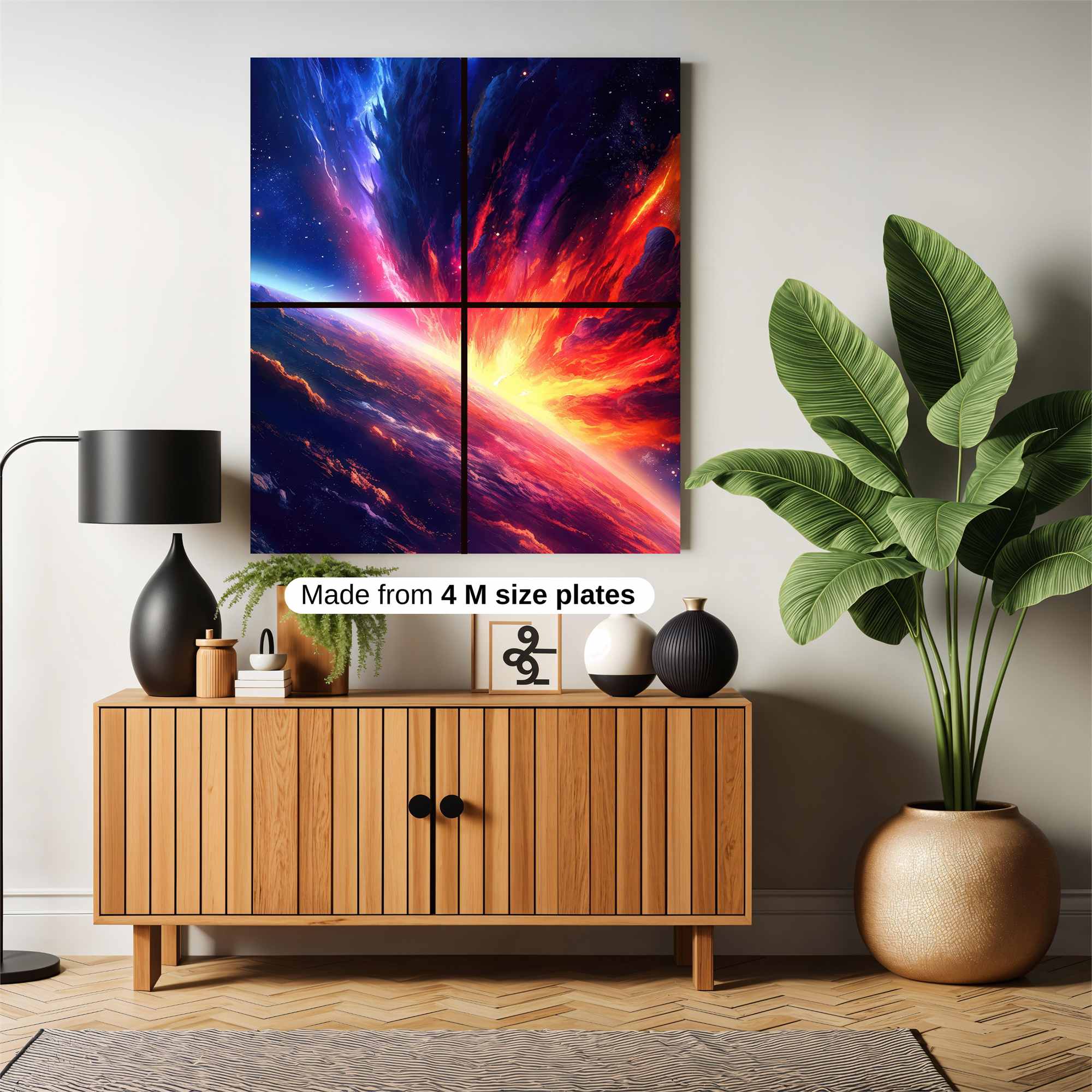 Cosmic Blaze Safe Wall Magnetic / M