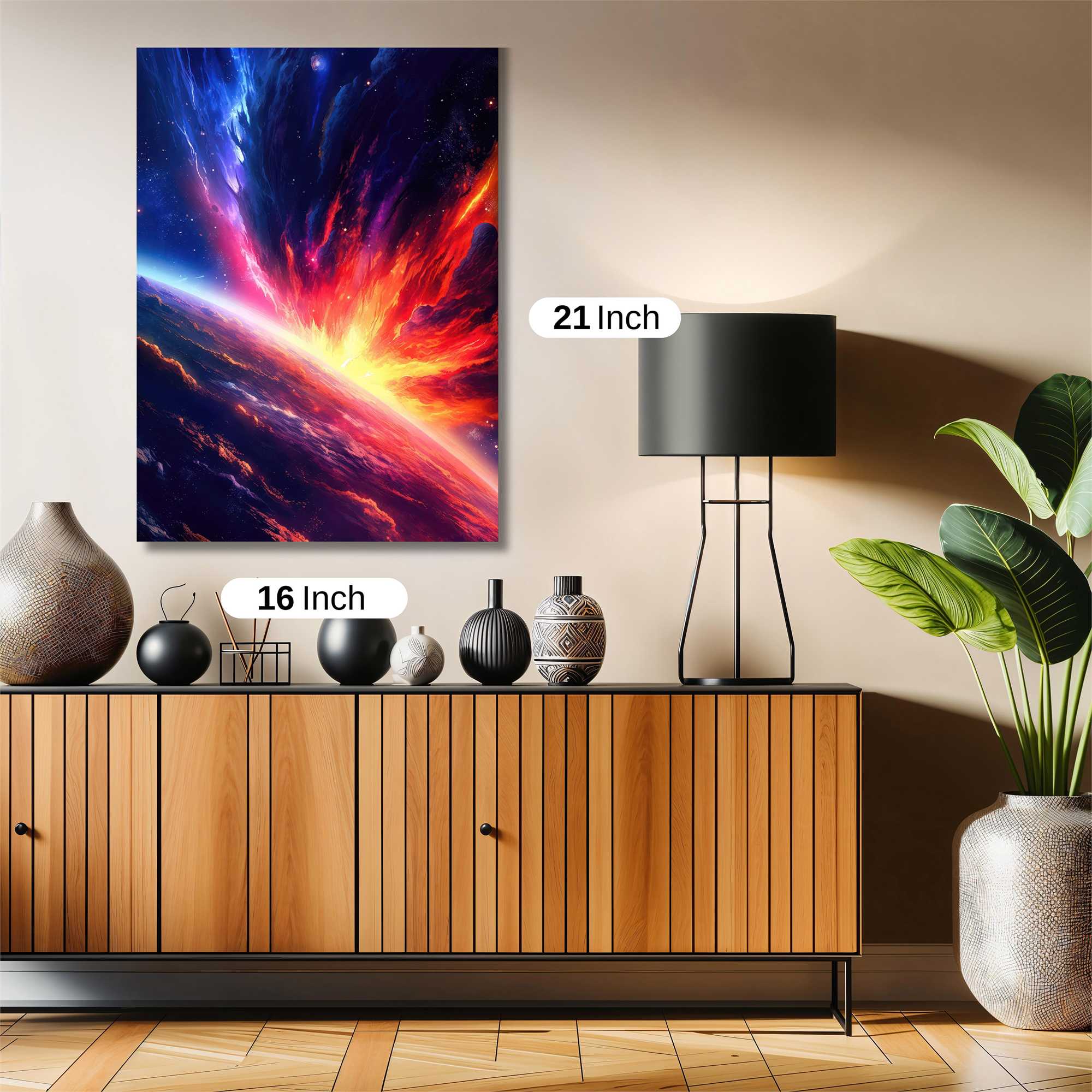 Cosmic Blaze Safe Wall Magnetic / M