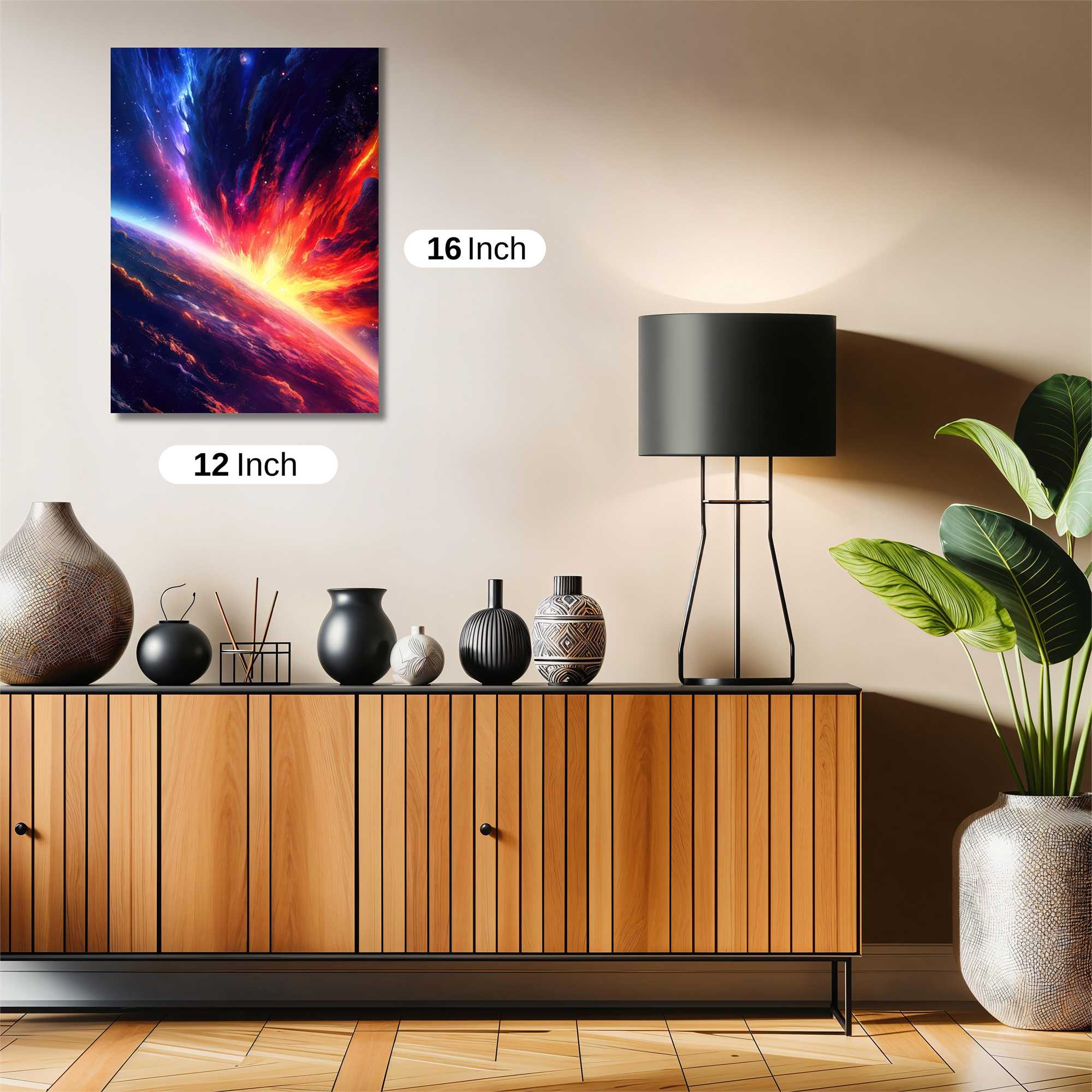 Cosmic Blaze Safe Wall Magnetic / M