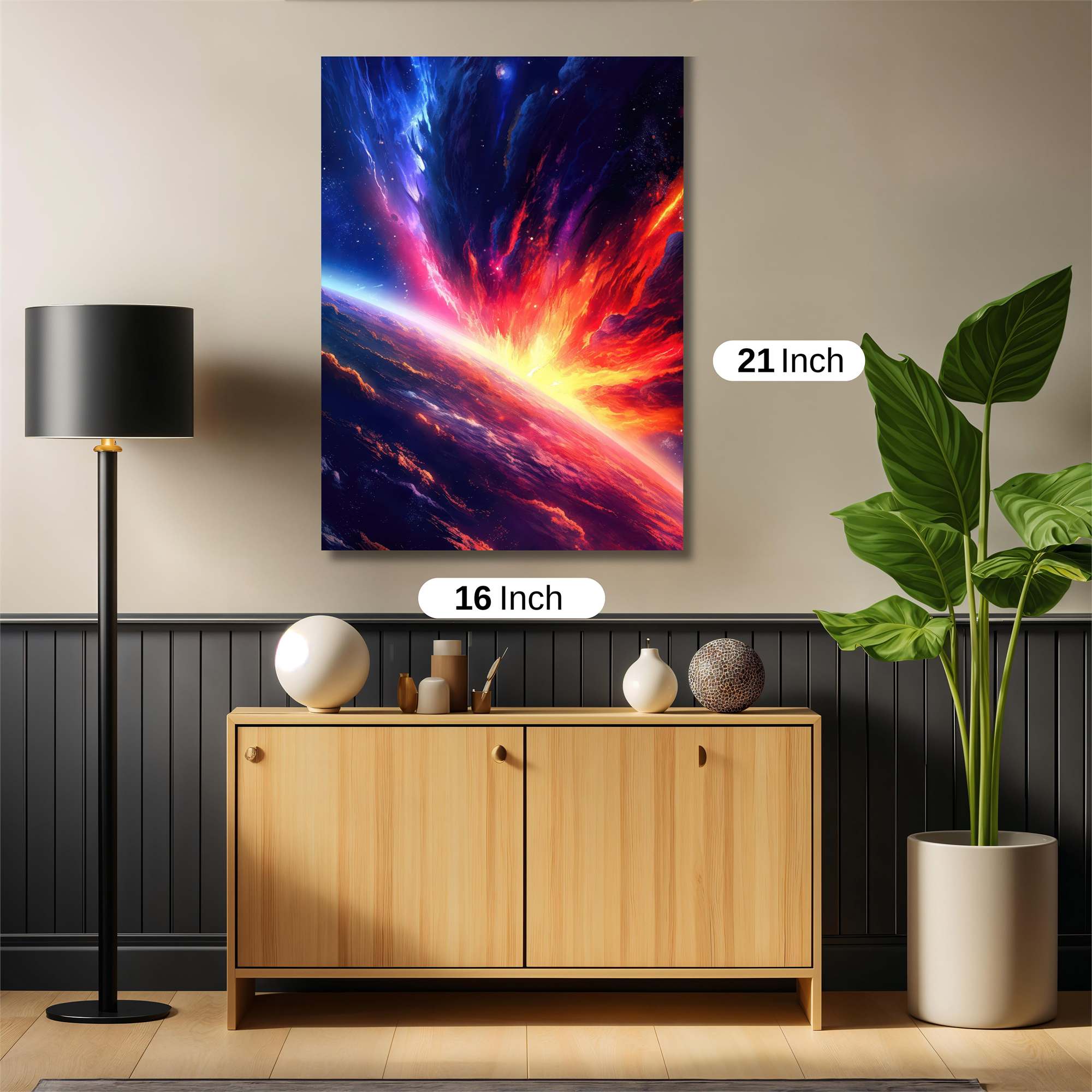 Cosmic Blaze Safe Wall Magnetic / M