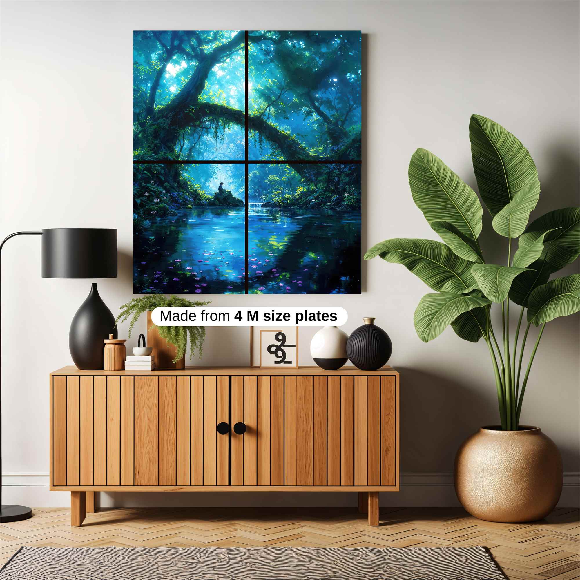 Forest Tranquil Safe Wall Magnetic / M