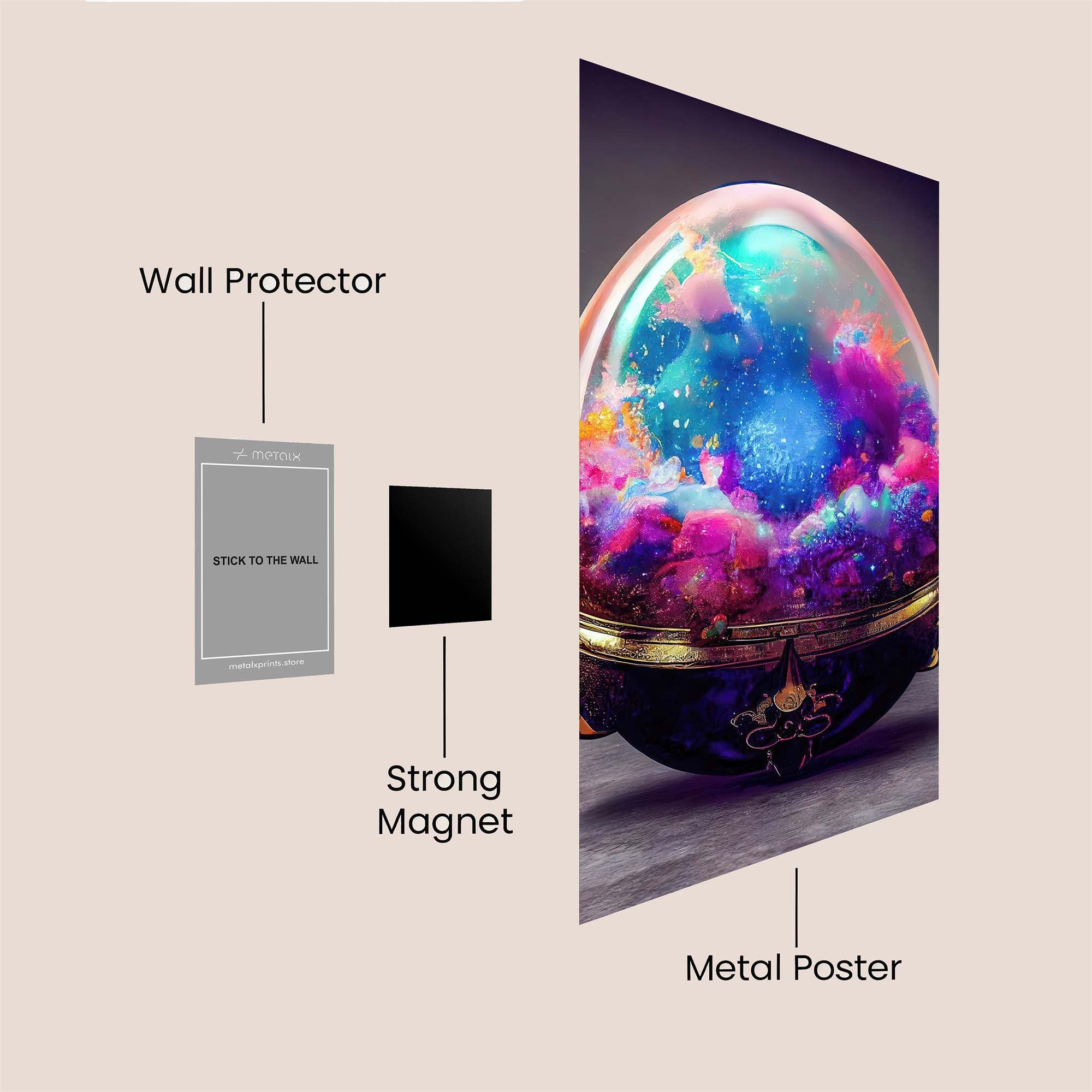 Galactic Rapture Safe Wall Magnetic / M