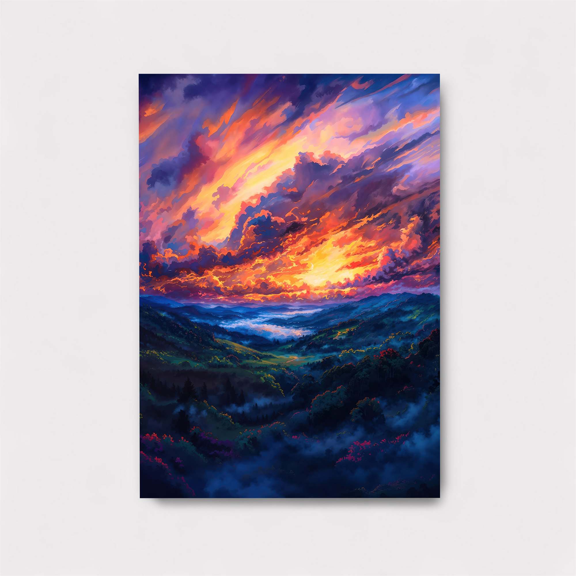 Sunset Serenity Safe Wall Magnetic / M