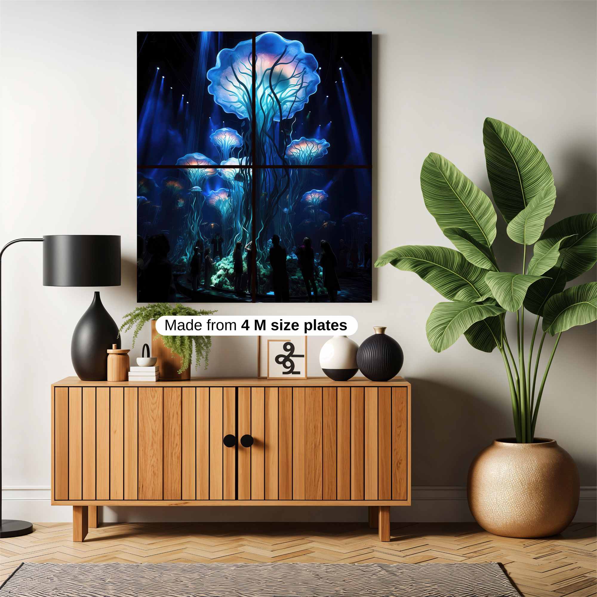 Jellyfish Enchantment Safe Wall Magnetic / M