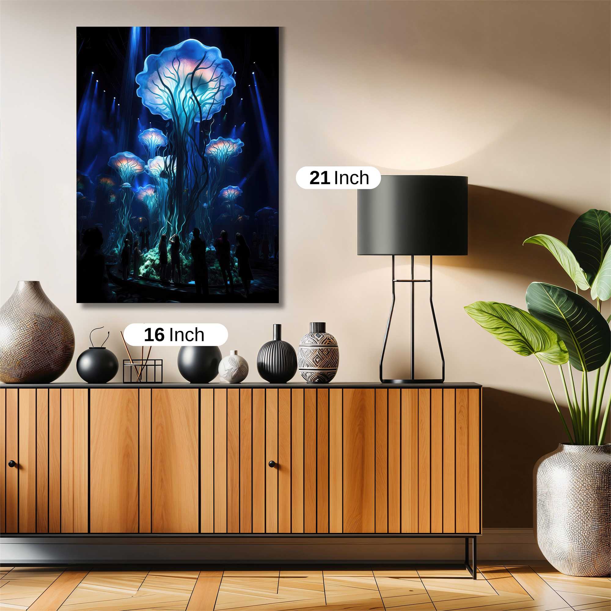 Jellyfish Enchantment Safe Wall Magnetic / M