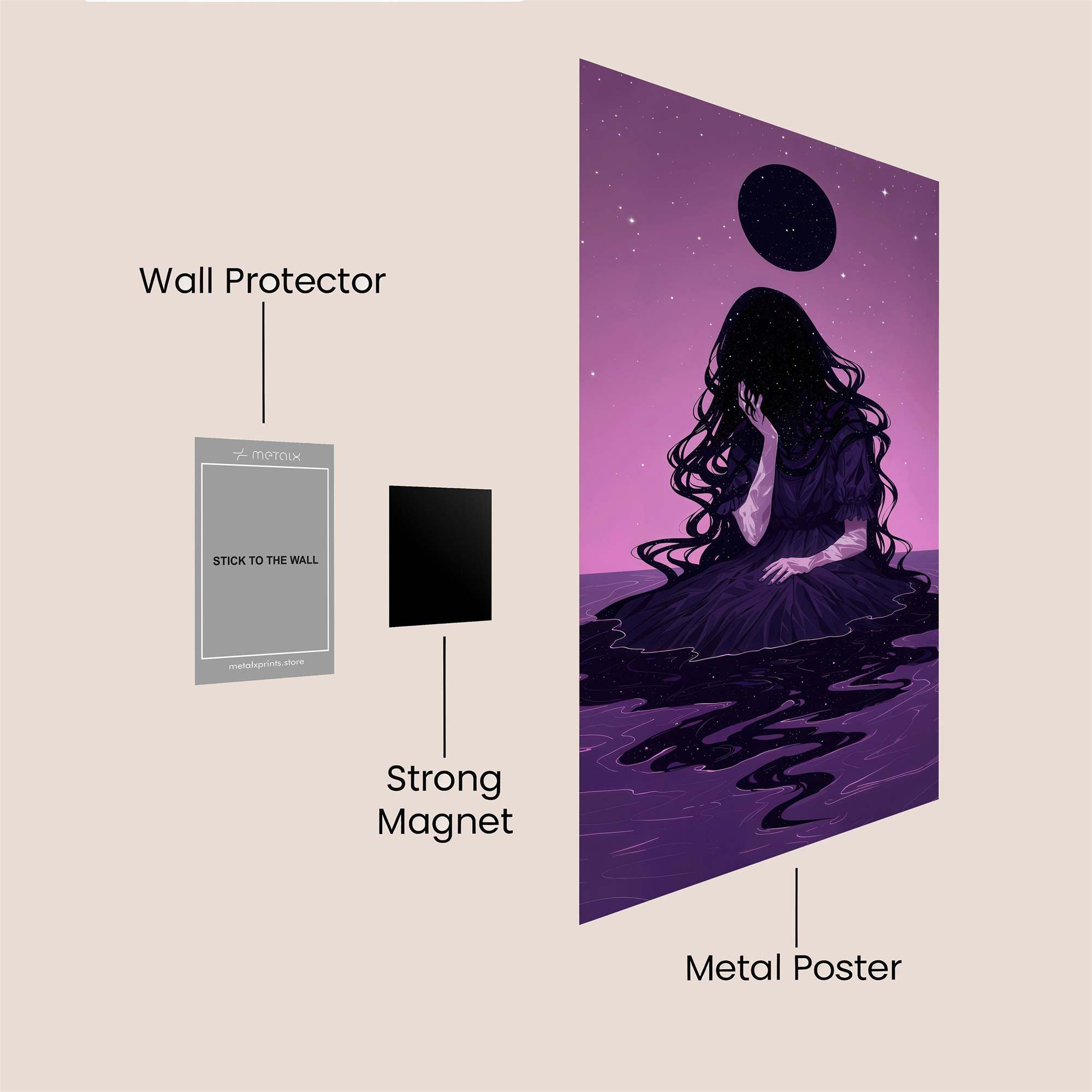 Eclipse Sorrow Safe Wall Magnetic / M
