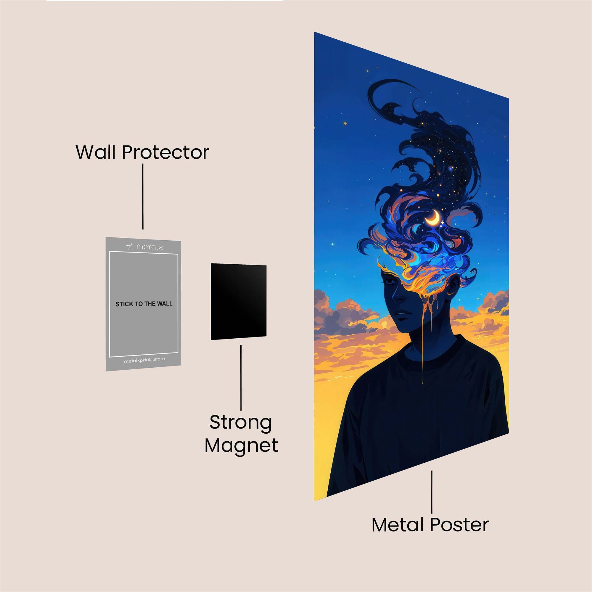 MindScape Safe Wall Magnetic / M