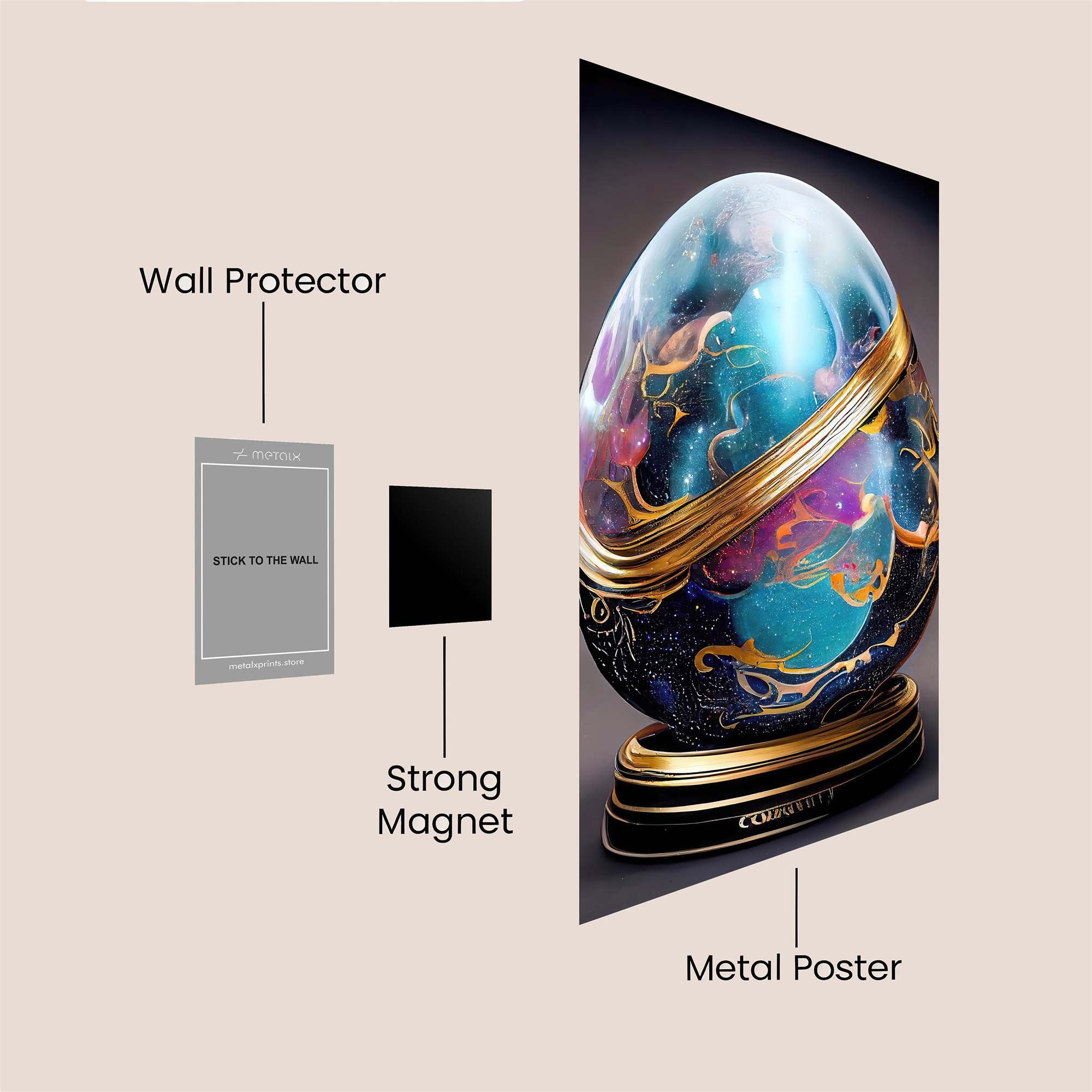 Cosmic Wonder Safe Wall Magnetic / M