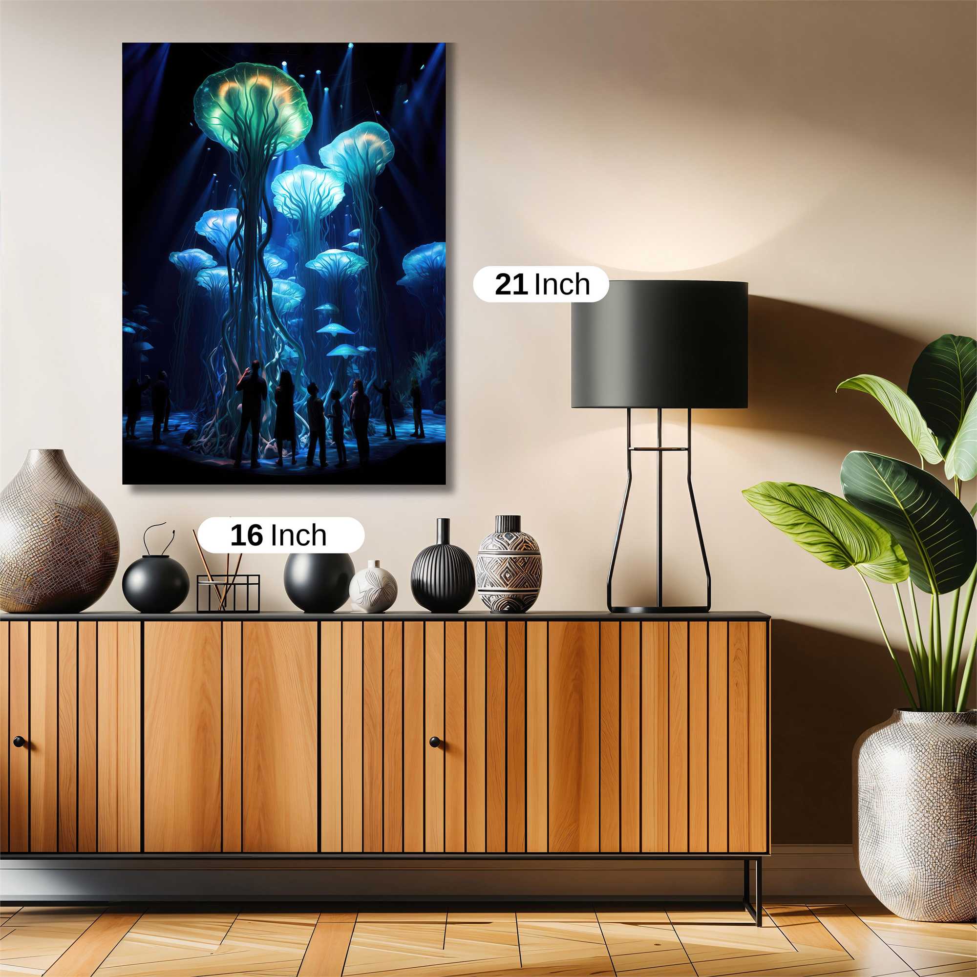 Jellyfish Enchantment Safe Wall Magnetic / M