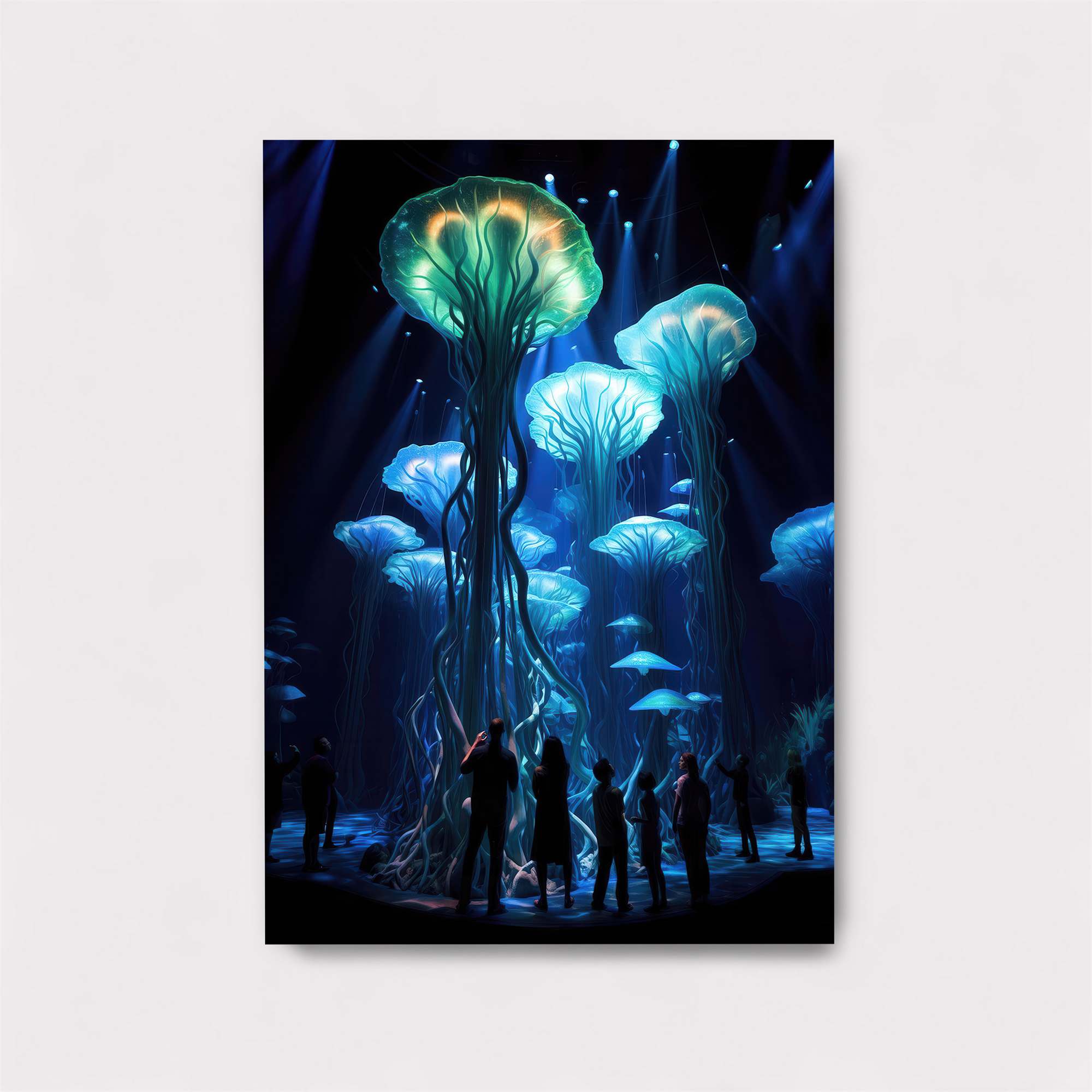 Jellyfish Enchantment Safe Wall Magnetic / M