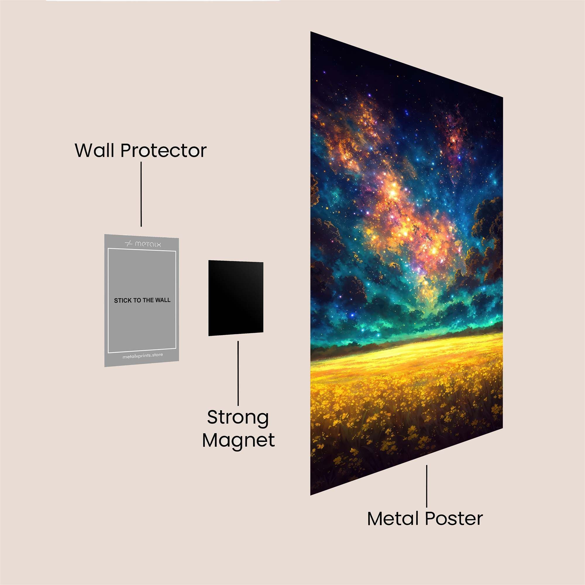 Galactic Serenity Safe Wall Magnetic / M