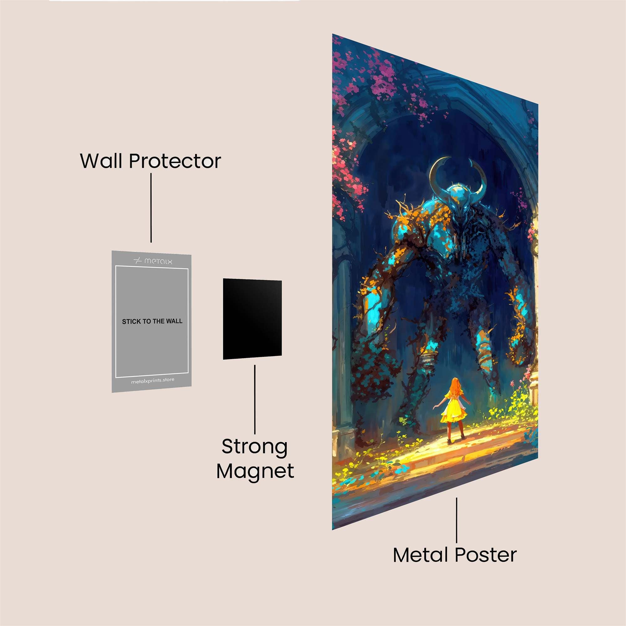 Minotaur Mystery Safe Wall Magnetic / M
