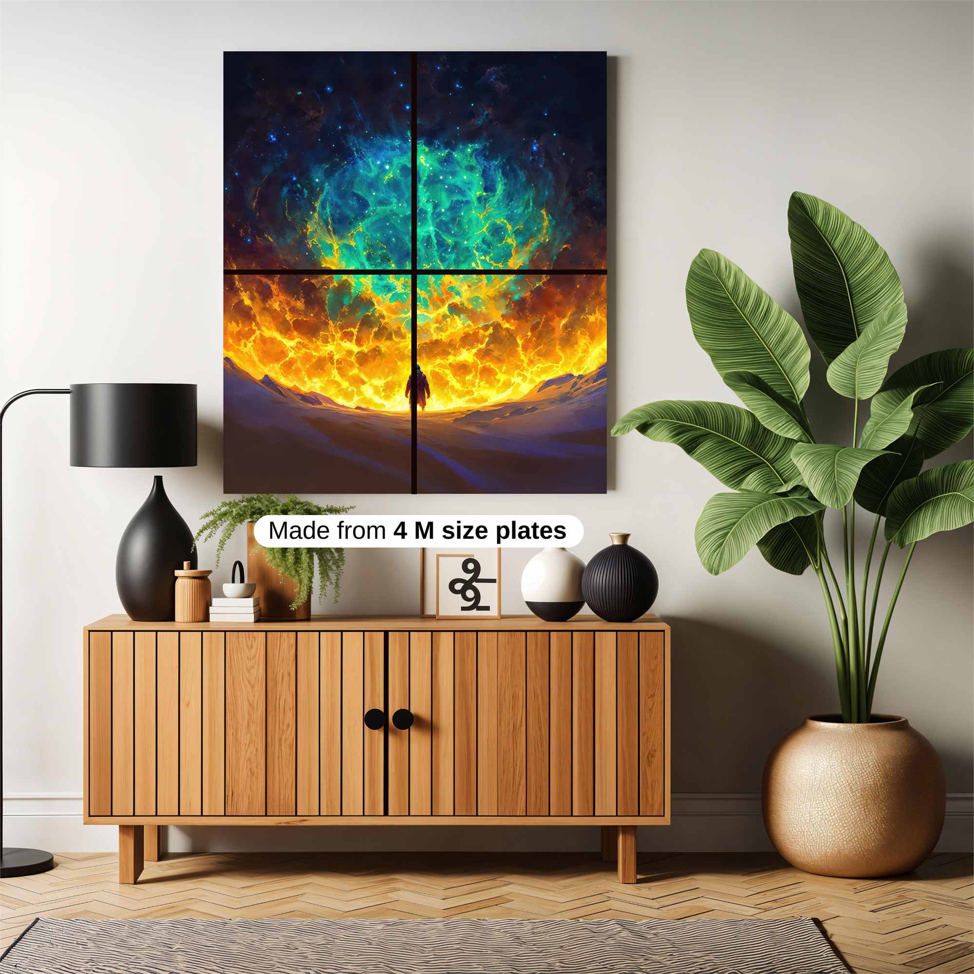 Cosmic Awe Safe Wall Magnetic / M
