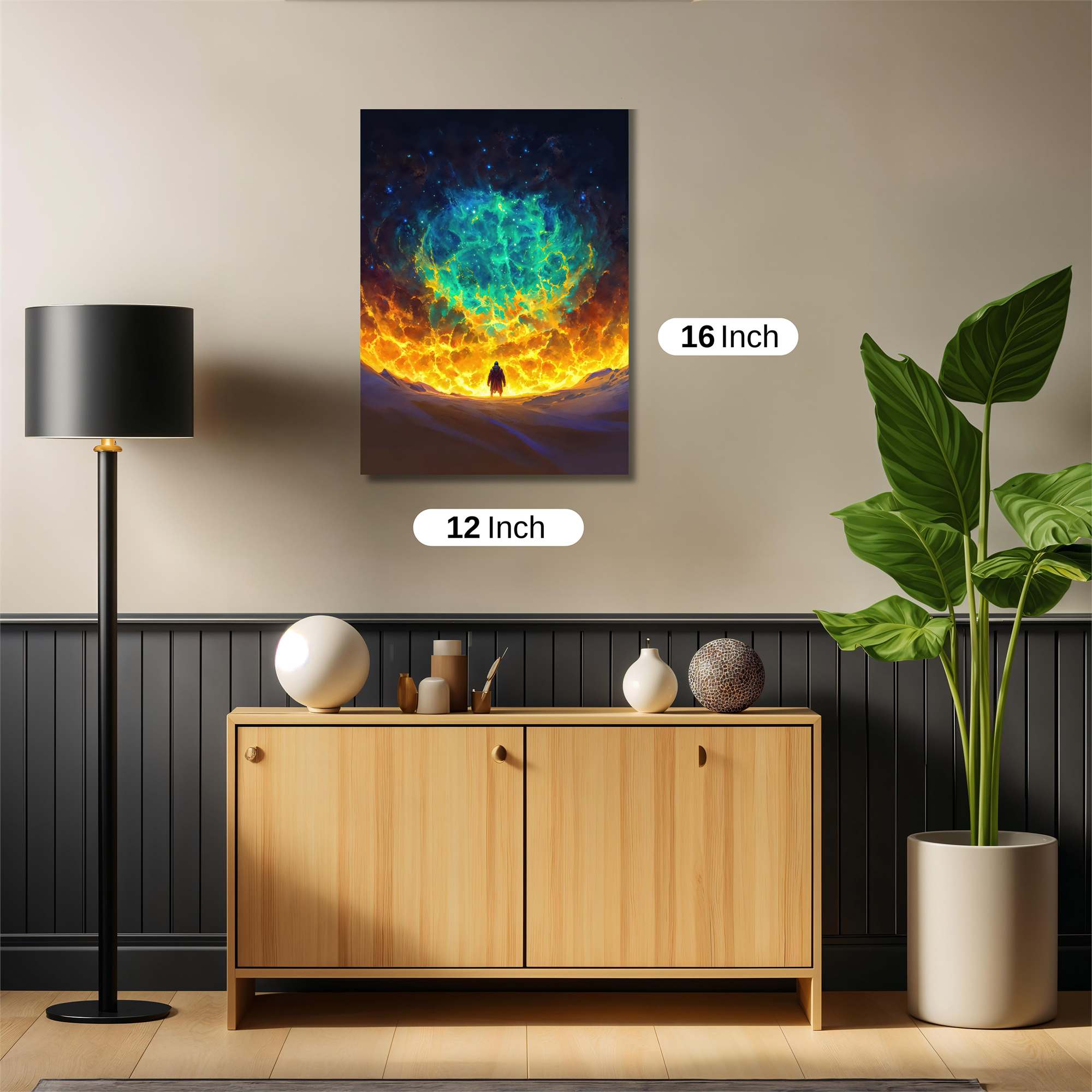 Cosmic Awe Safe Wall Magnetic / M