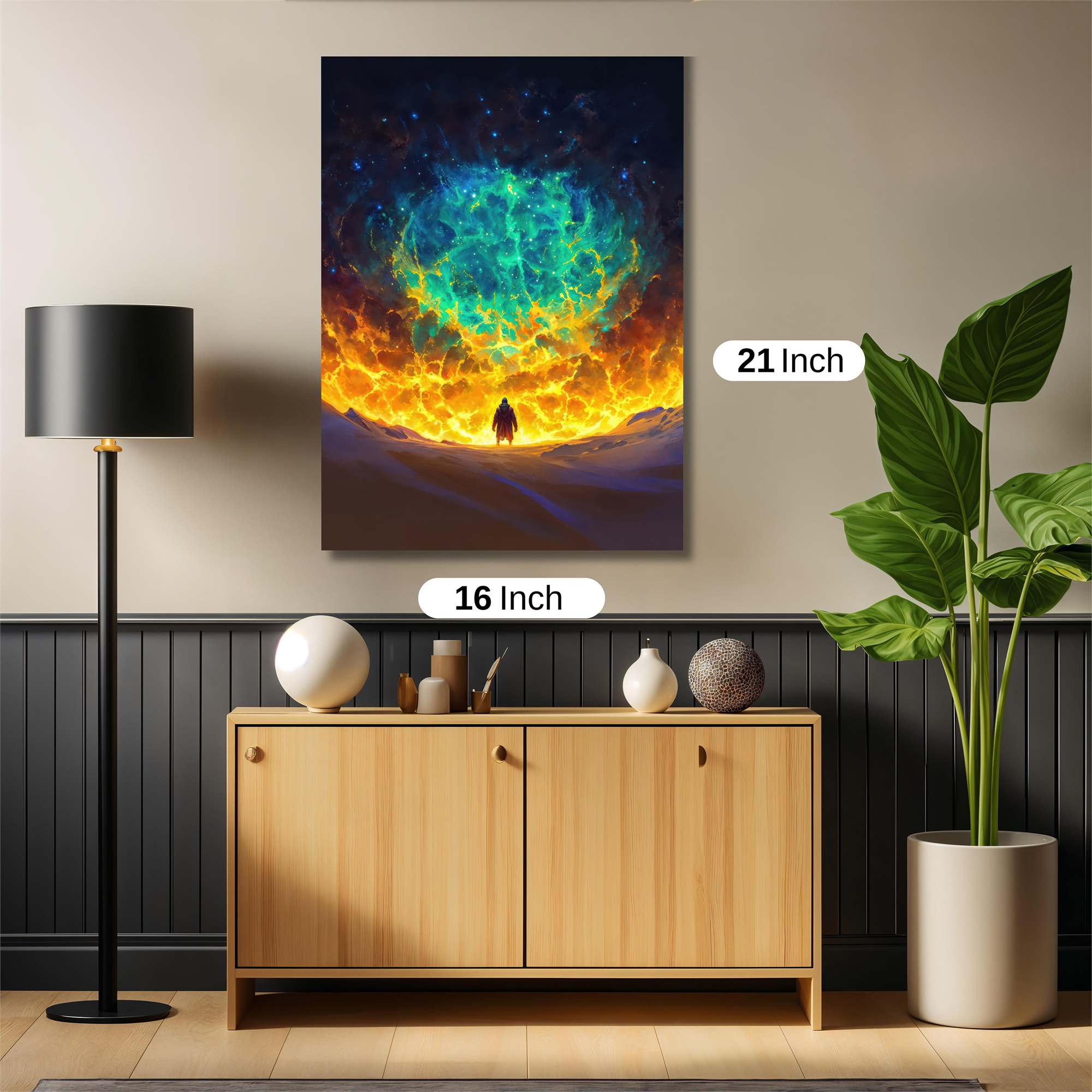 Cosmic Awe Safe Wall Magnetic / M