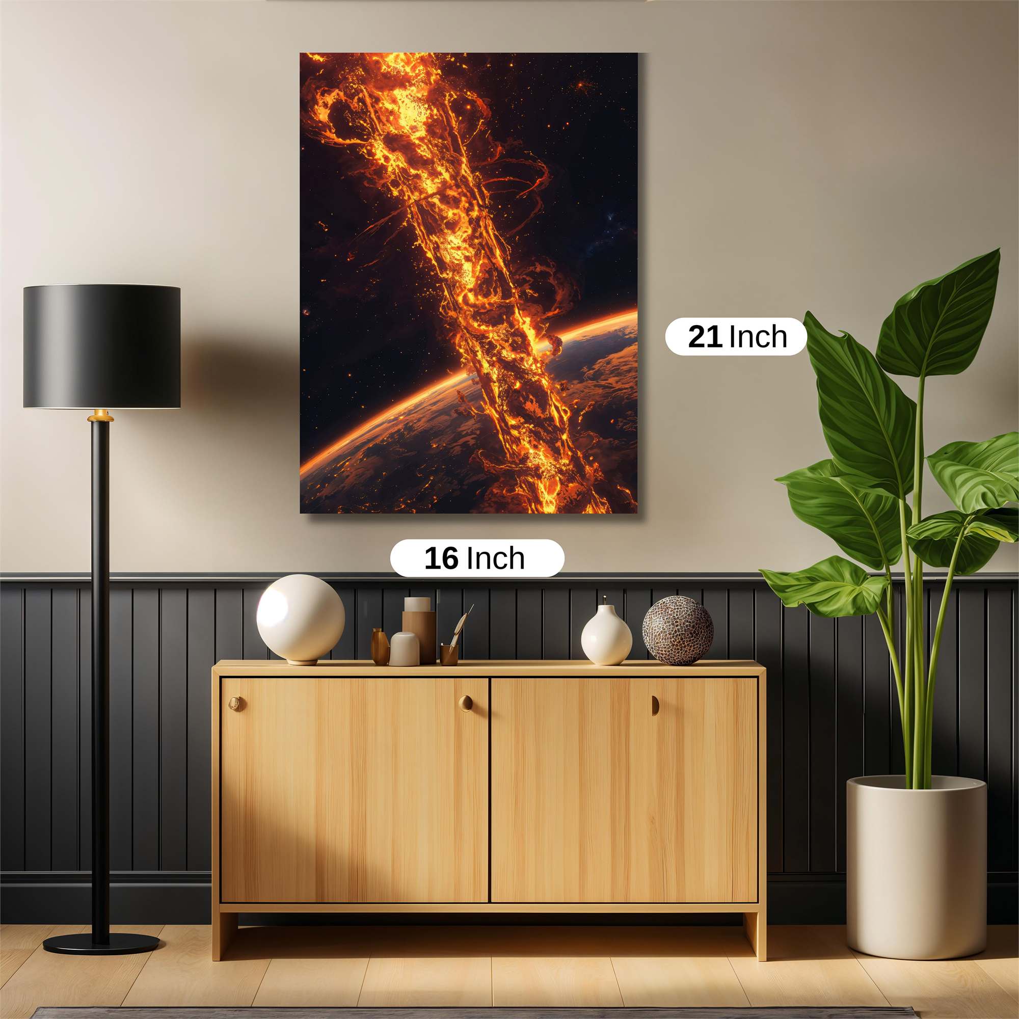 Cosmic Fury Safe Wall Magnetic / M