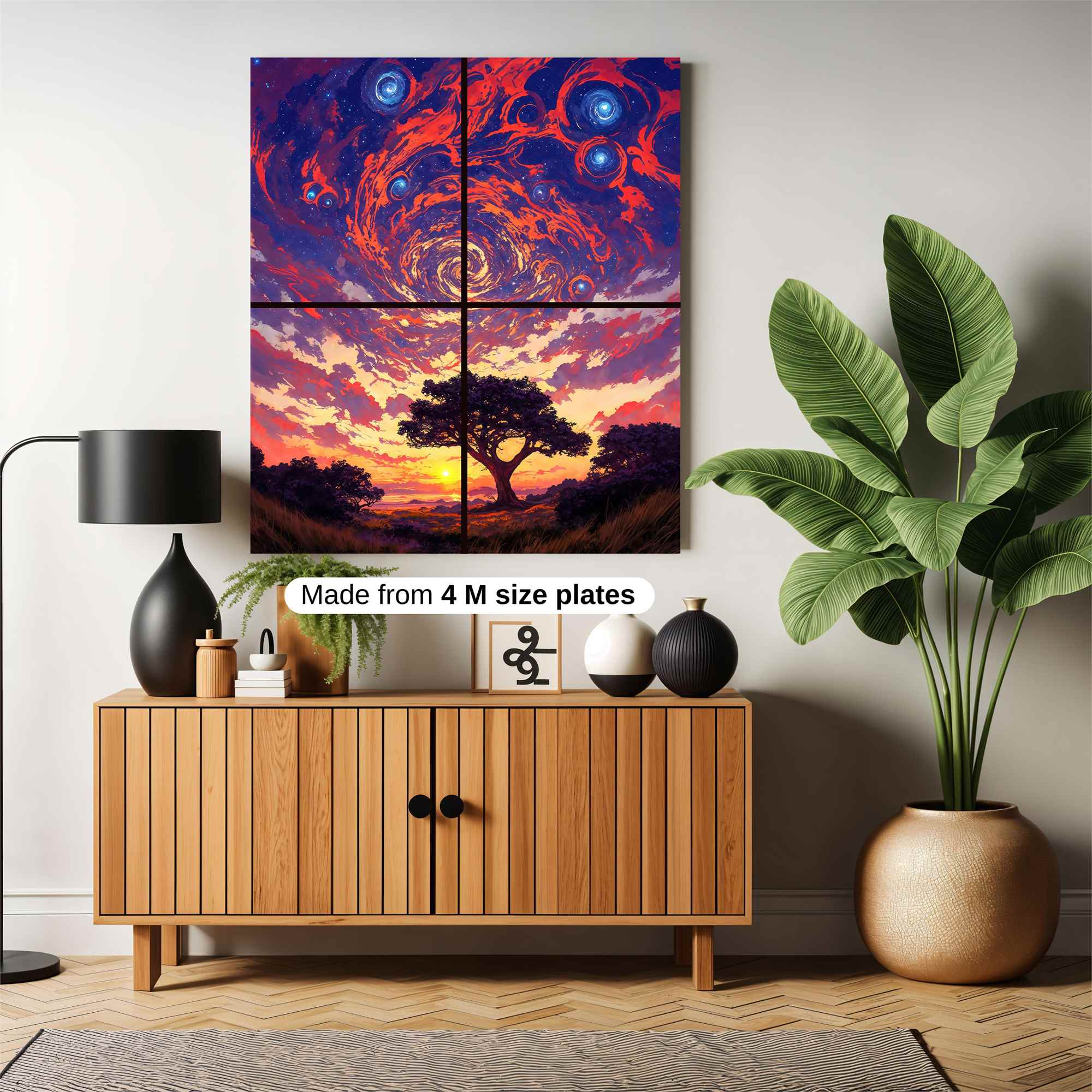 Cosmic Serenity Safe Wall Magnetic / M