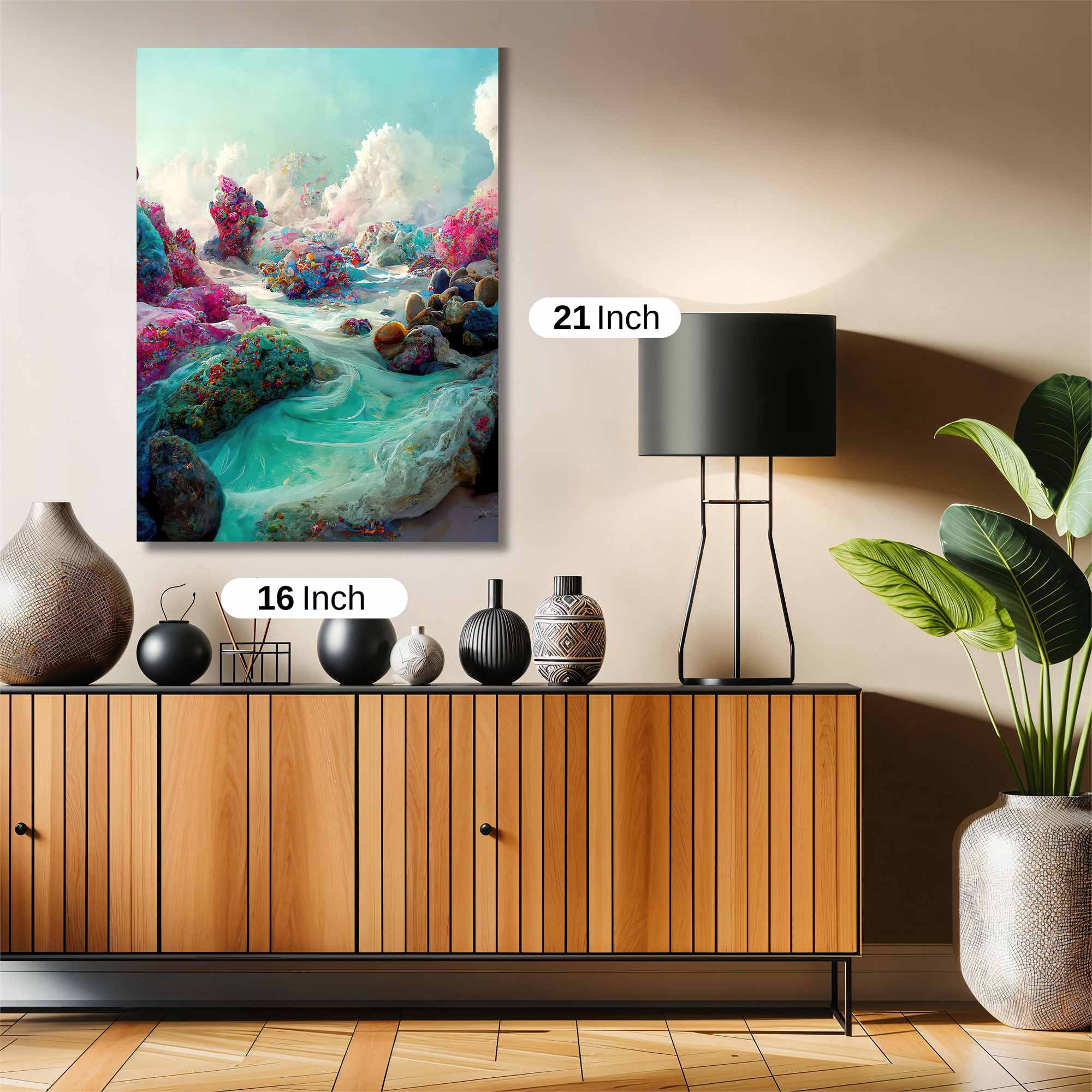 Dreamscape Serenity Safe Wall Magnetic / M