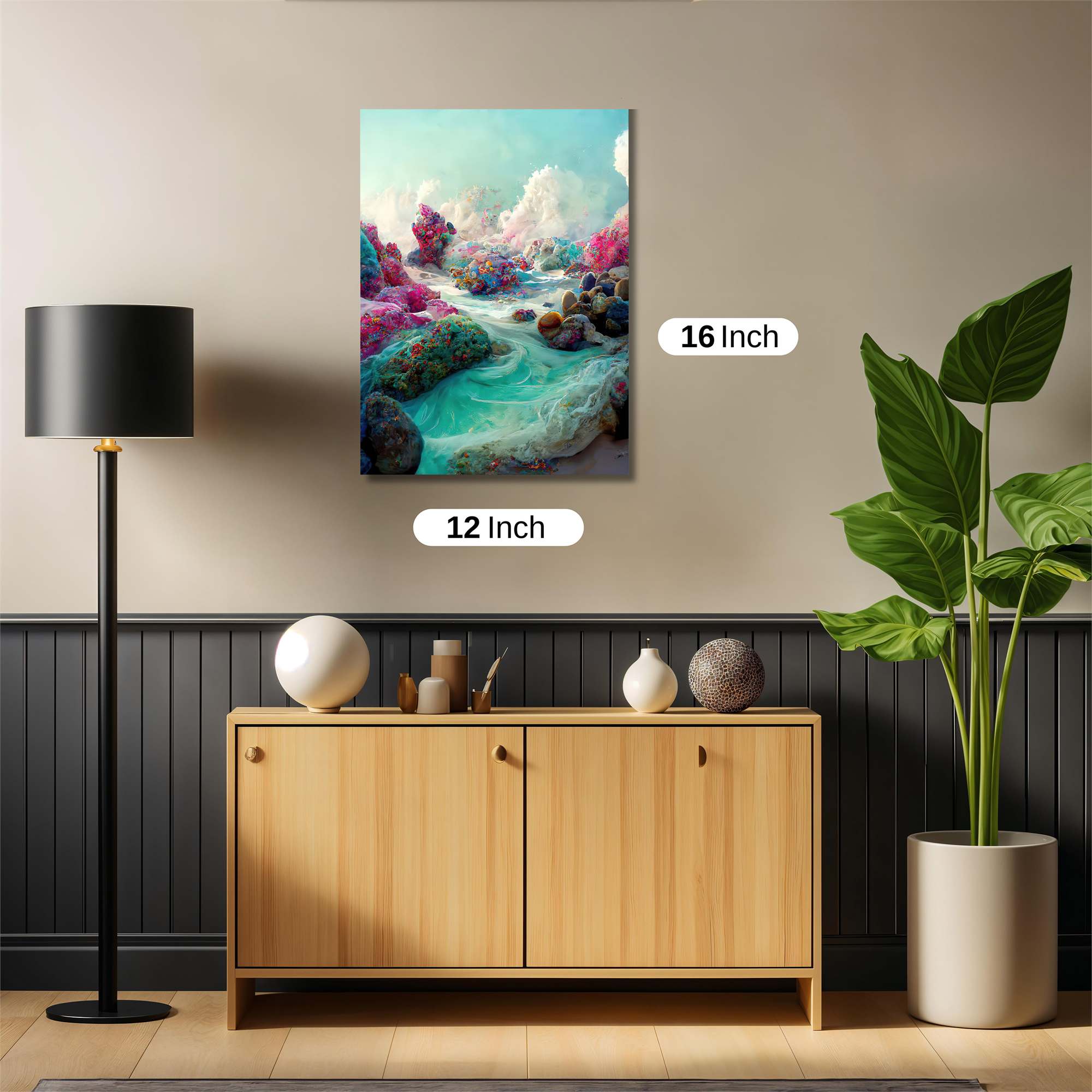 Dreamscape Serenity Safe Wall Magnetic / M