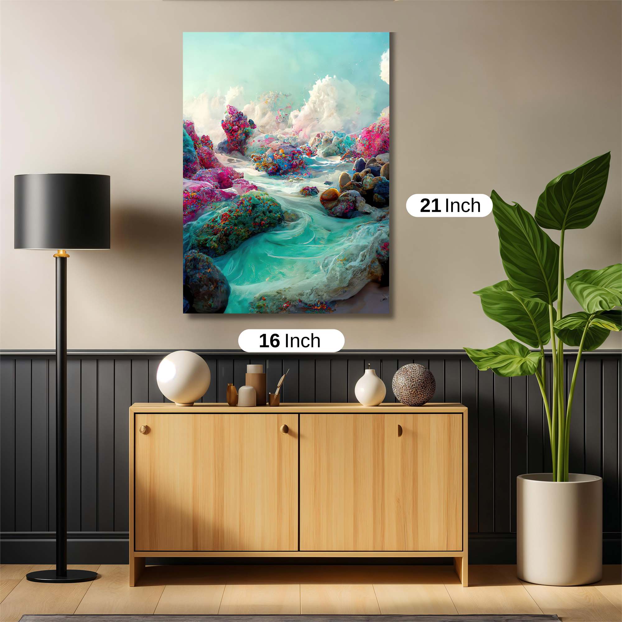 Dreamscape Serenity Safe Wall Magnetic / M