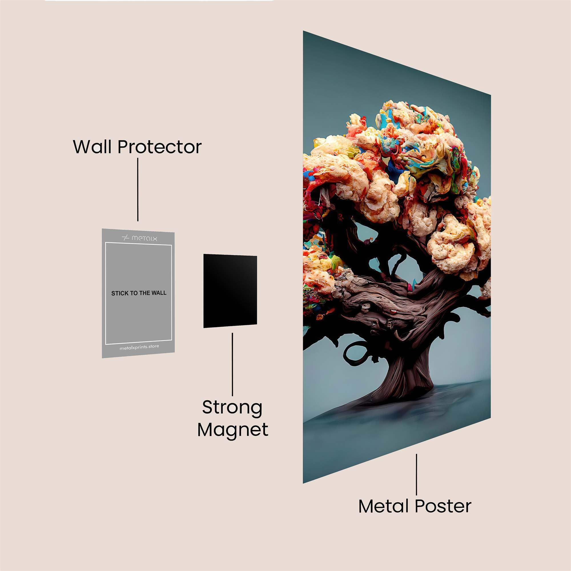 Candyfloss Whimsy Safe Wall Magnetic / M