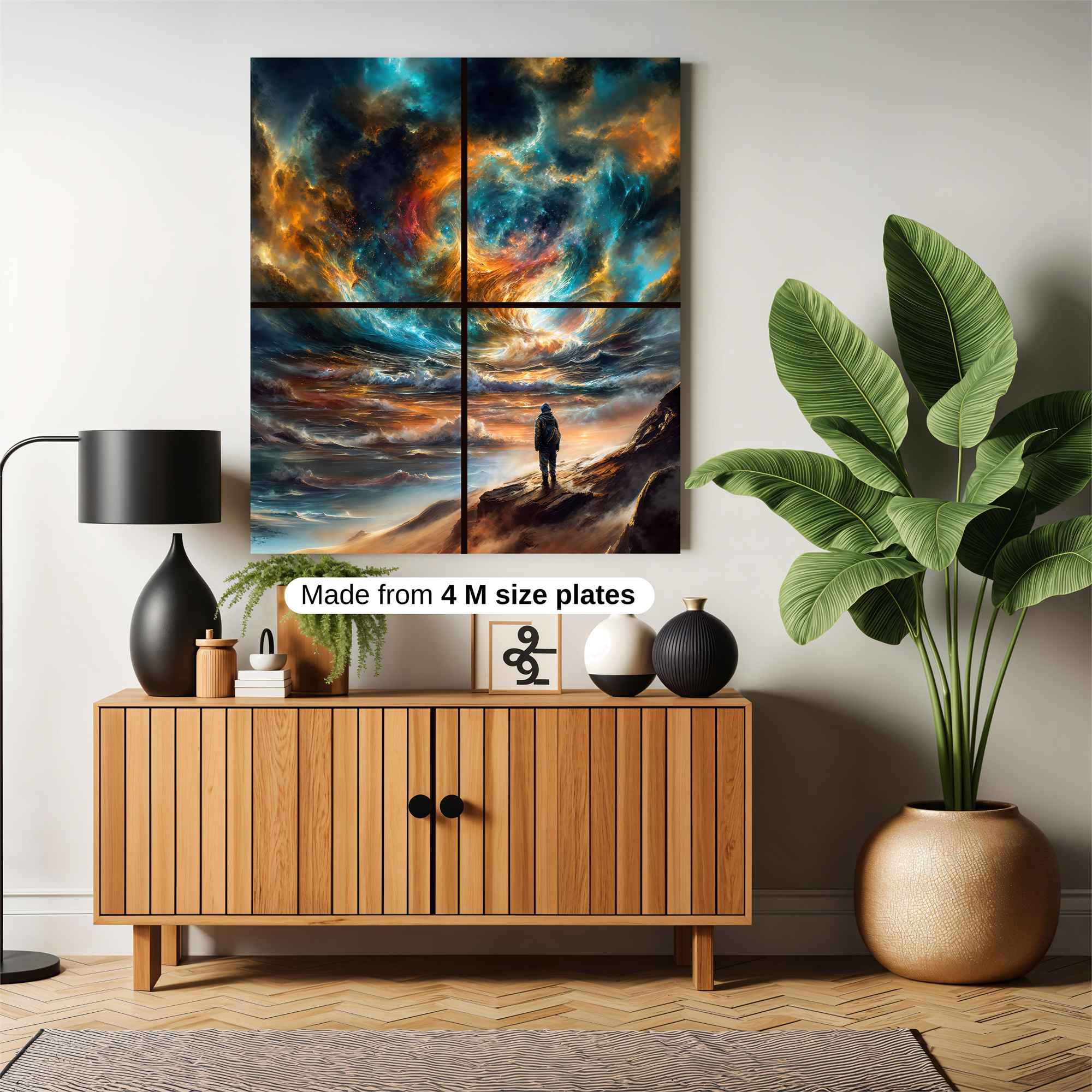 Cosmic Awe Safe Wall Magnetic / M