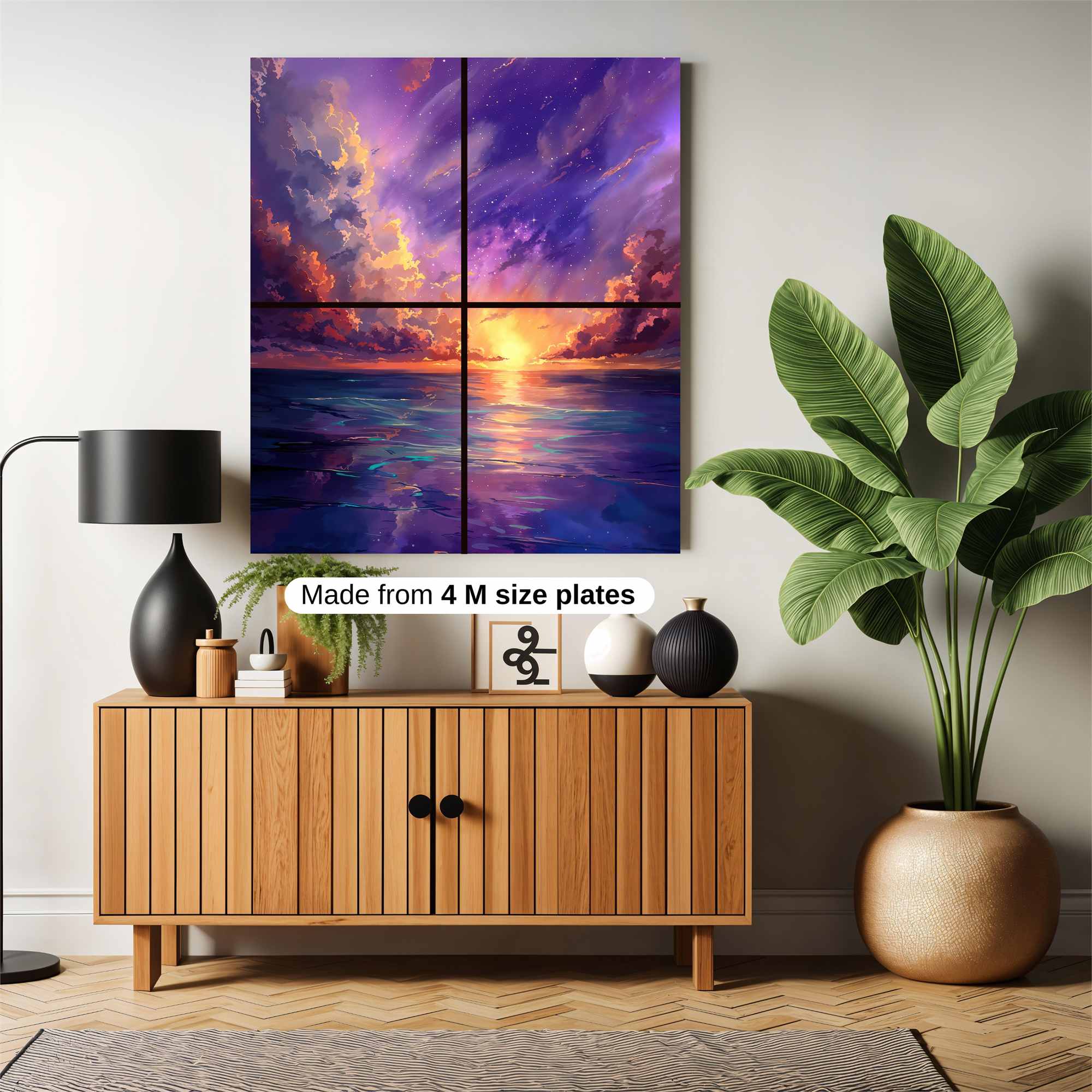 Sunset Serenity Safe Wall Magnetic / M