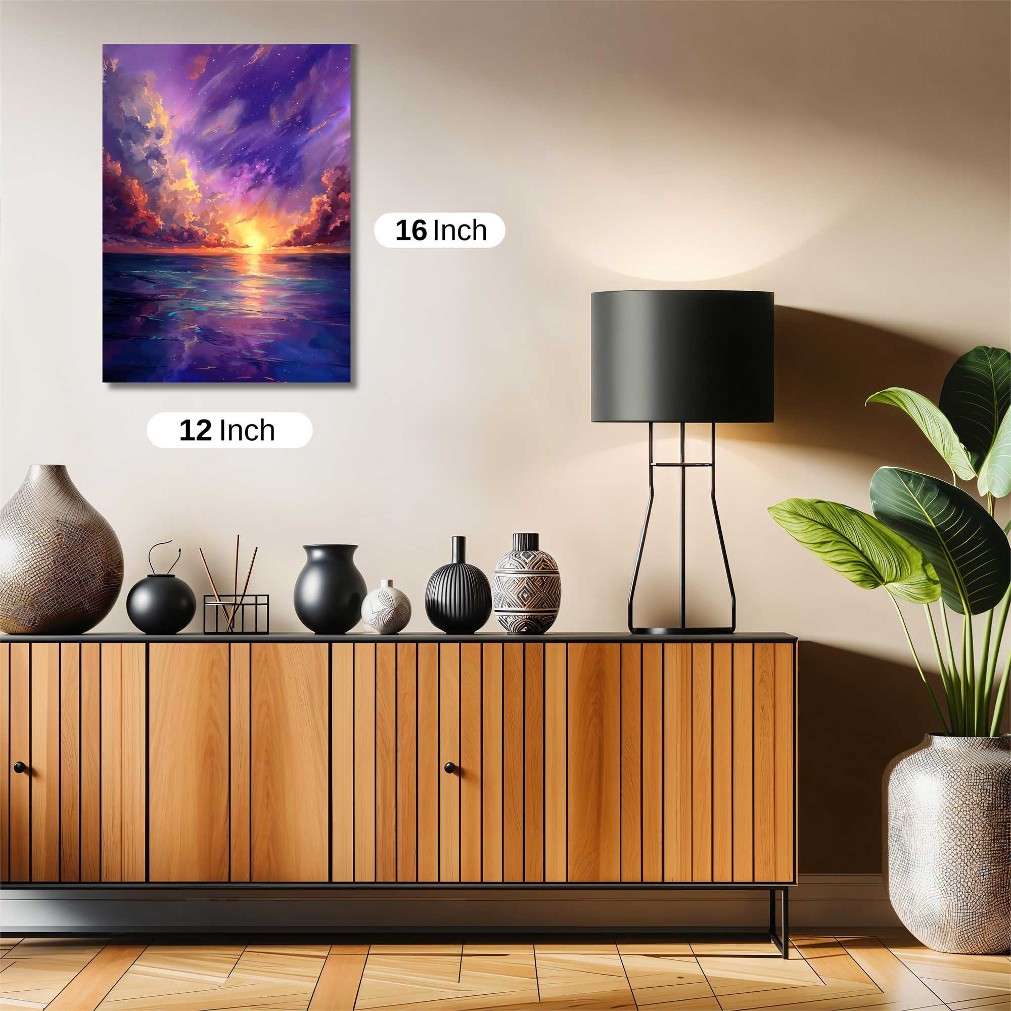 Sunset Serenity Safe Wall Magnetic / M