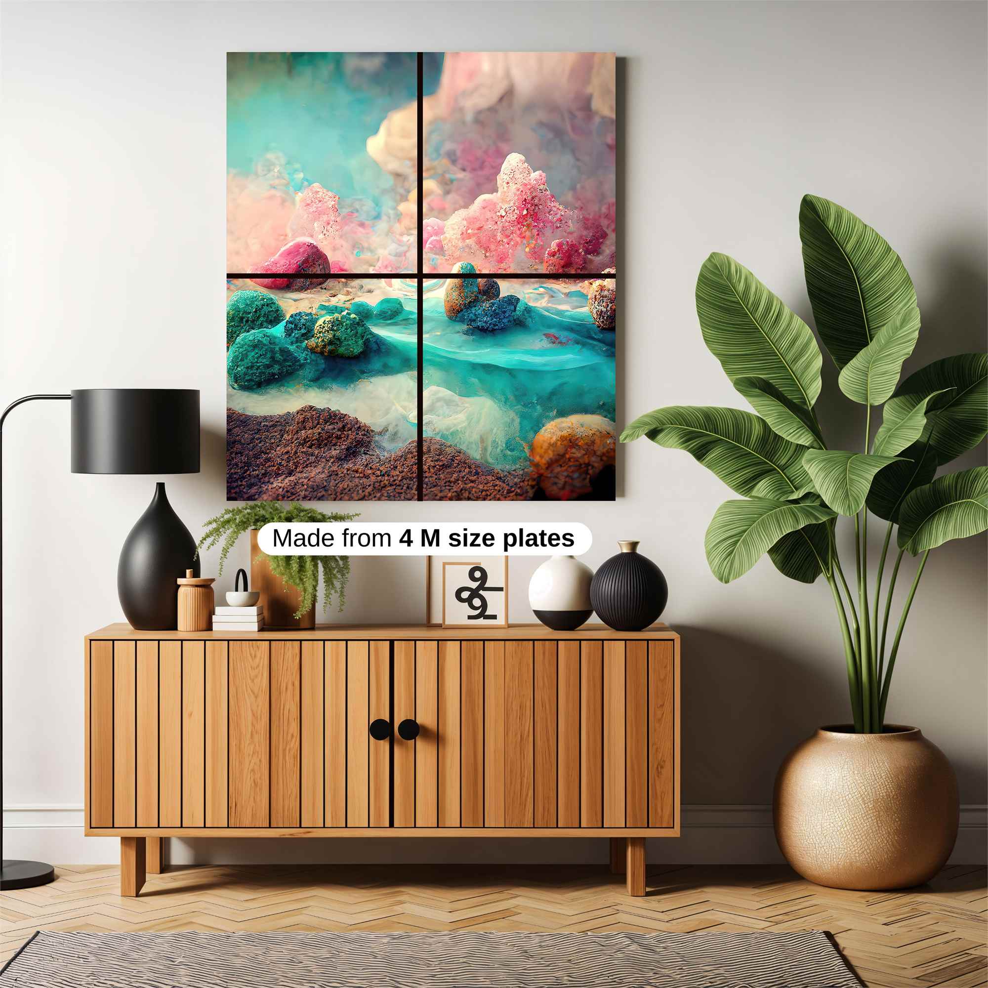 Coral Dreamscape Safe Wall Magnetic / M