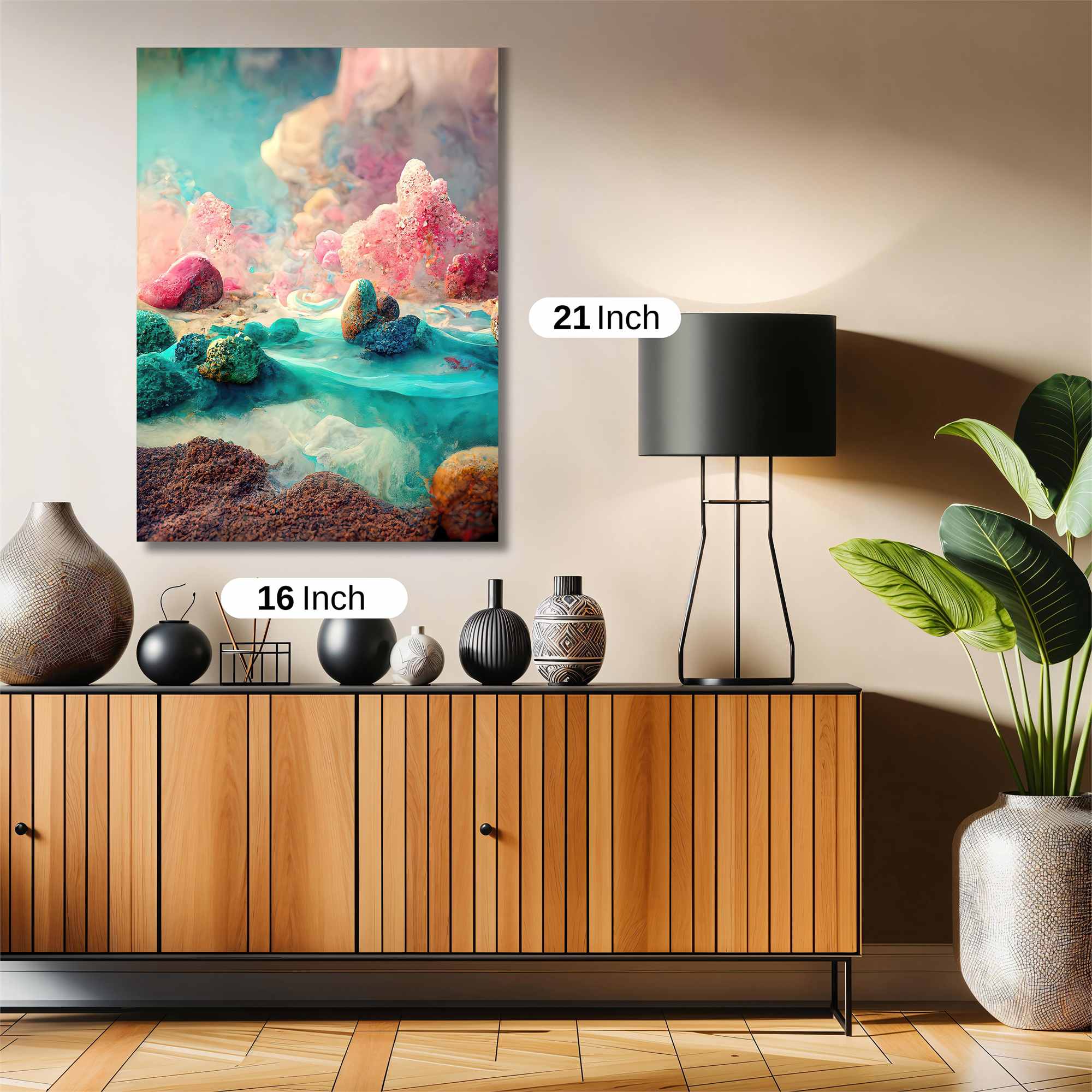 Coral Dreamscape Safe Wall Magnetic / M